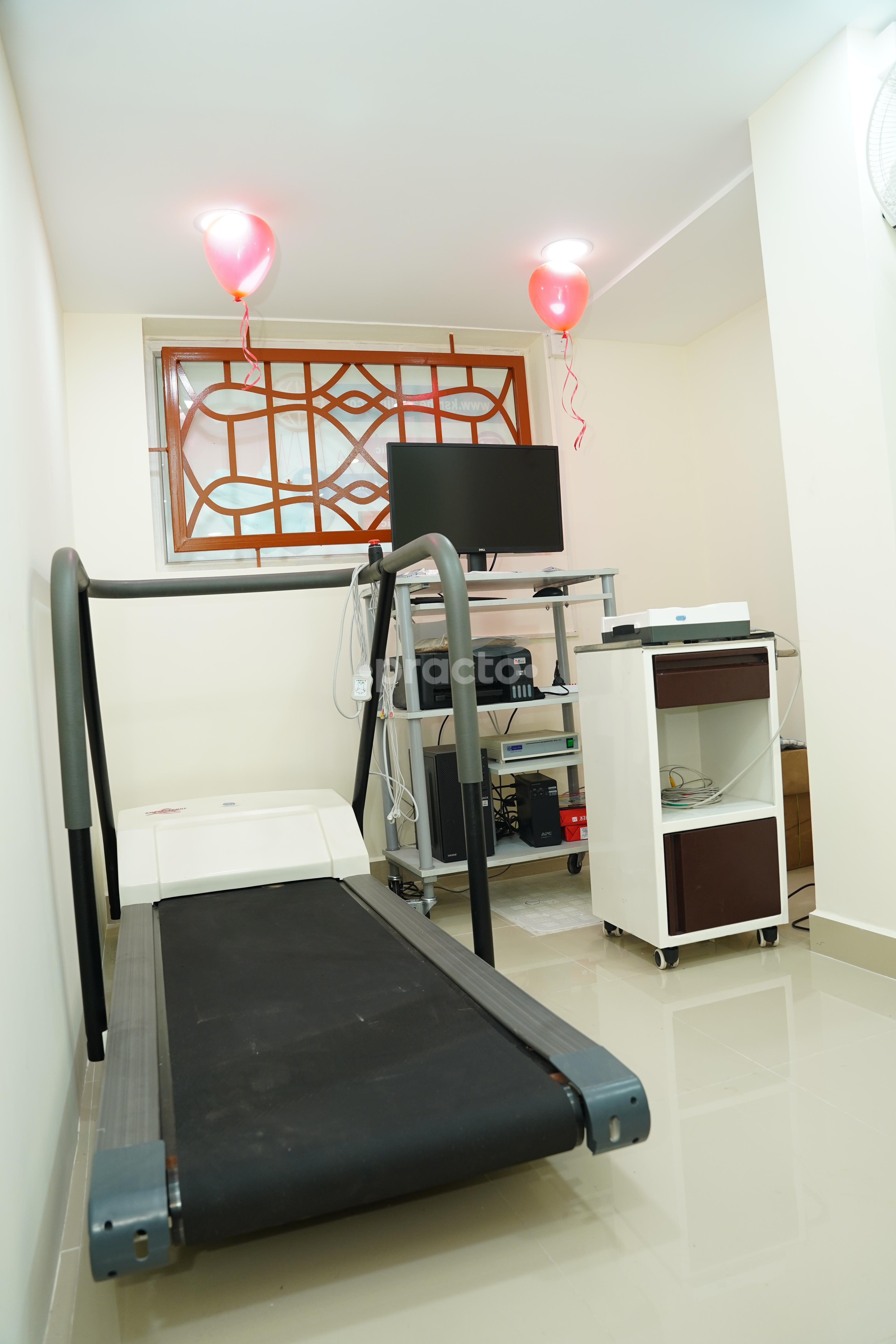 Equipment Area at KSM Heart Clinic Adambakkam Chennai