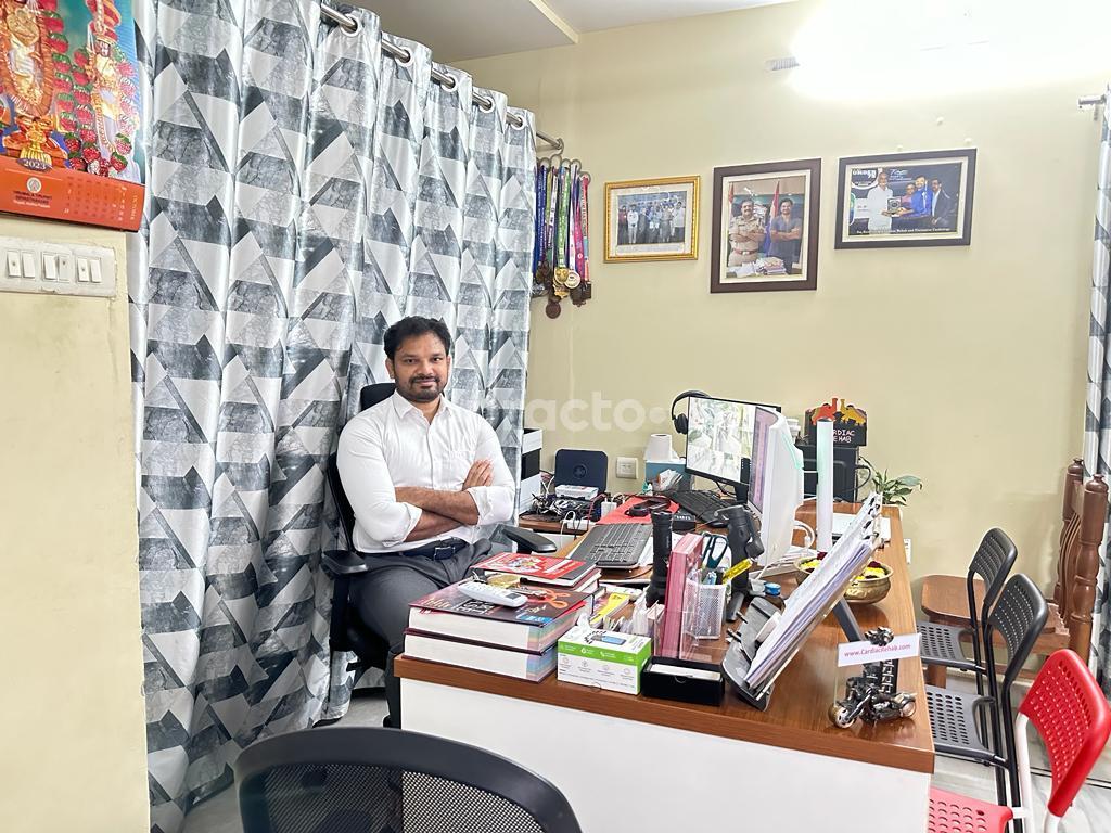 Consultation Room at Cardiac Rehab Jubilee Hills Hyderabad