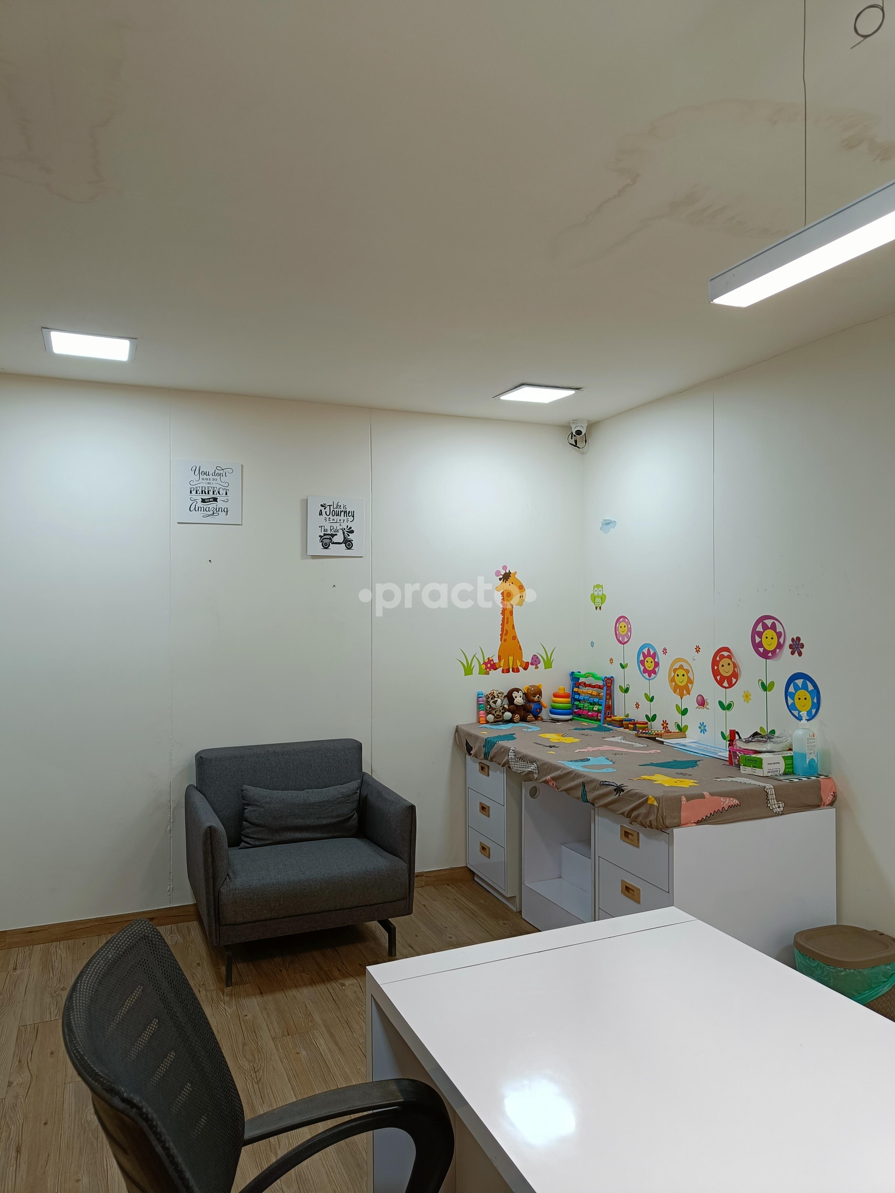 Consultation Room at Grow Children Hospital &  Newborn Care Centre Bodakdev Ahmedabad