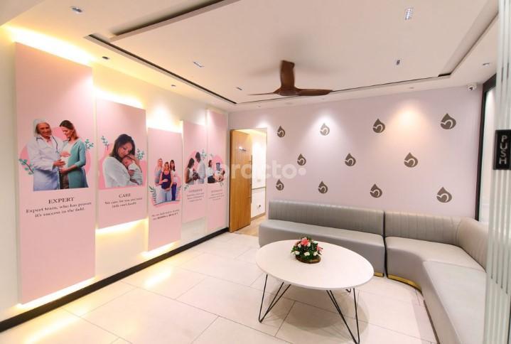 Waiting Area at Nandi IVF Ashok Vihar Delhi