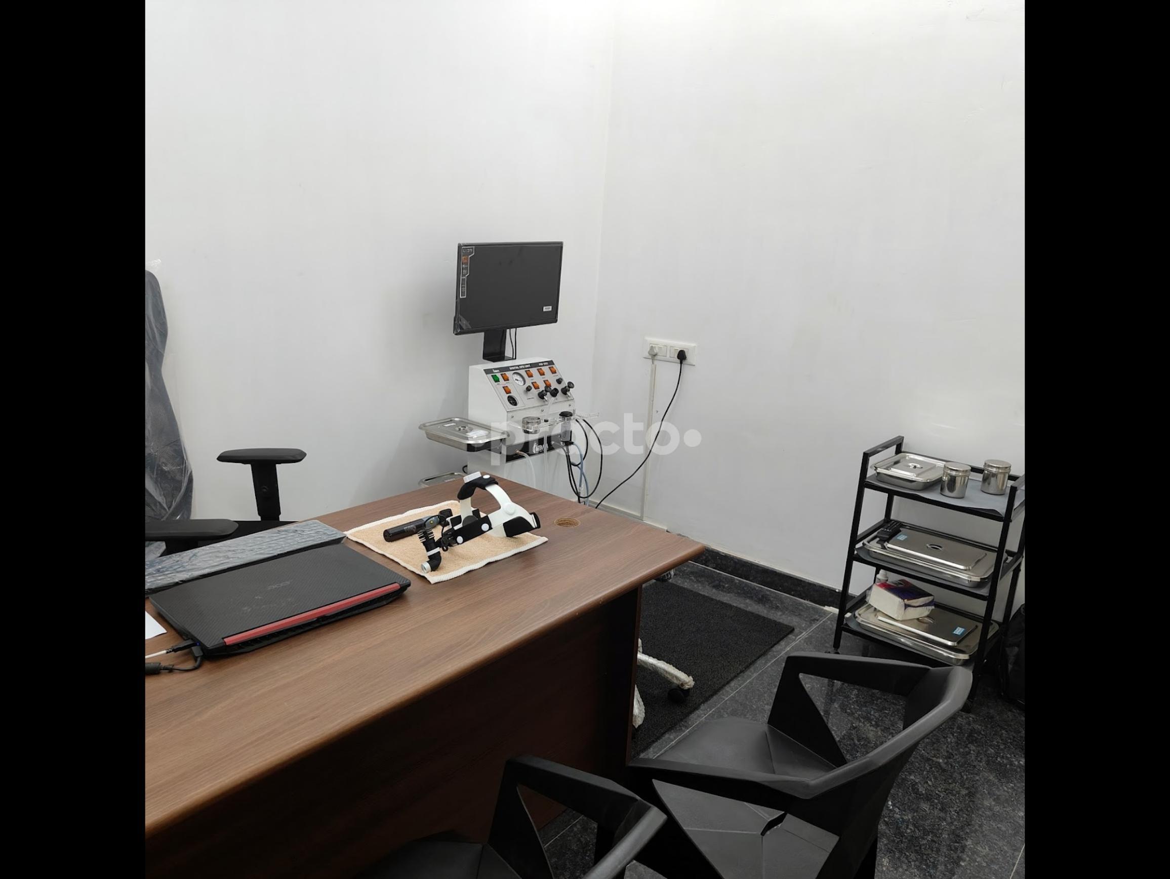 Consultation Room at Entrust ENT Care Kuniamuthur Coimbatore