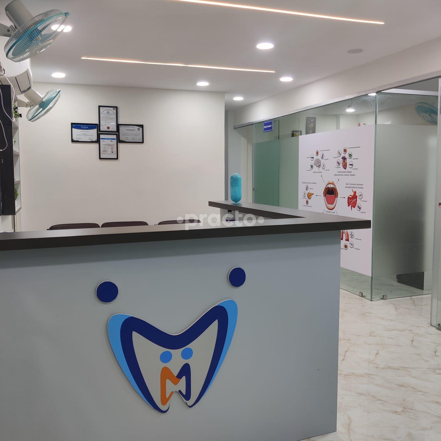 Reception Area at M&M Dental Hospital  Hyderguda Hyderabad