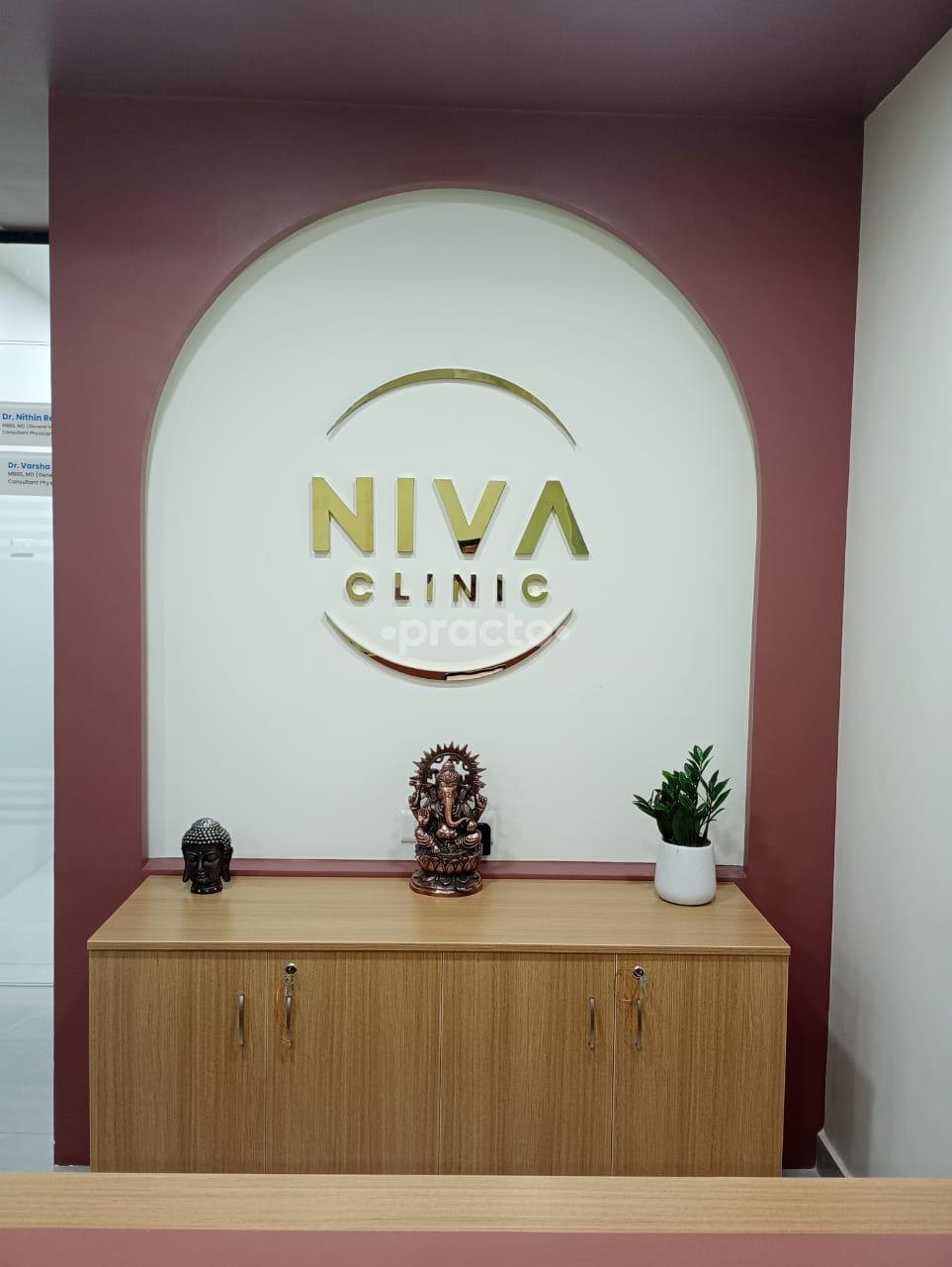 Reception Area at Niva Clinic Suchitra Circle Hyderabad