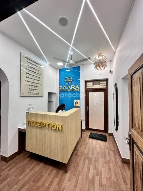 Reception Area at Zaara Dentistry Kundrathur Chennai
