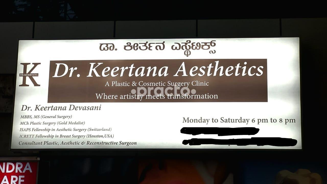 Dr. Keertana Aesthetics BTM Layout 2nd Stage Bangalore