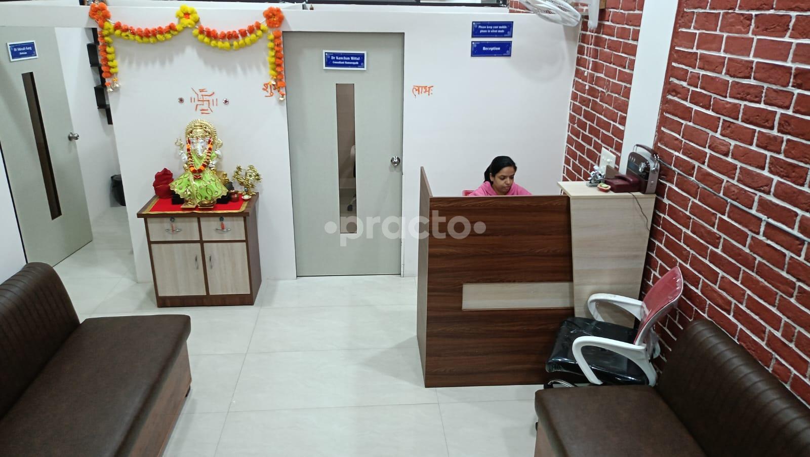 Reception Area at The Swastham Raj Nagar Ghaziabad