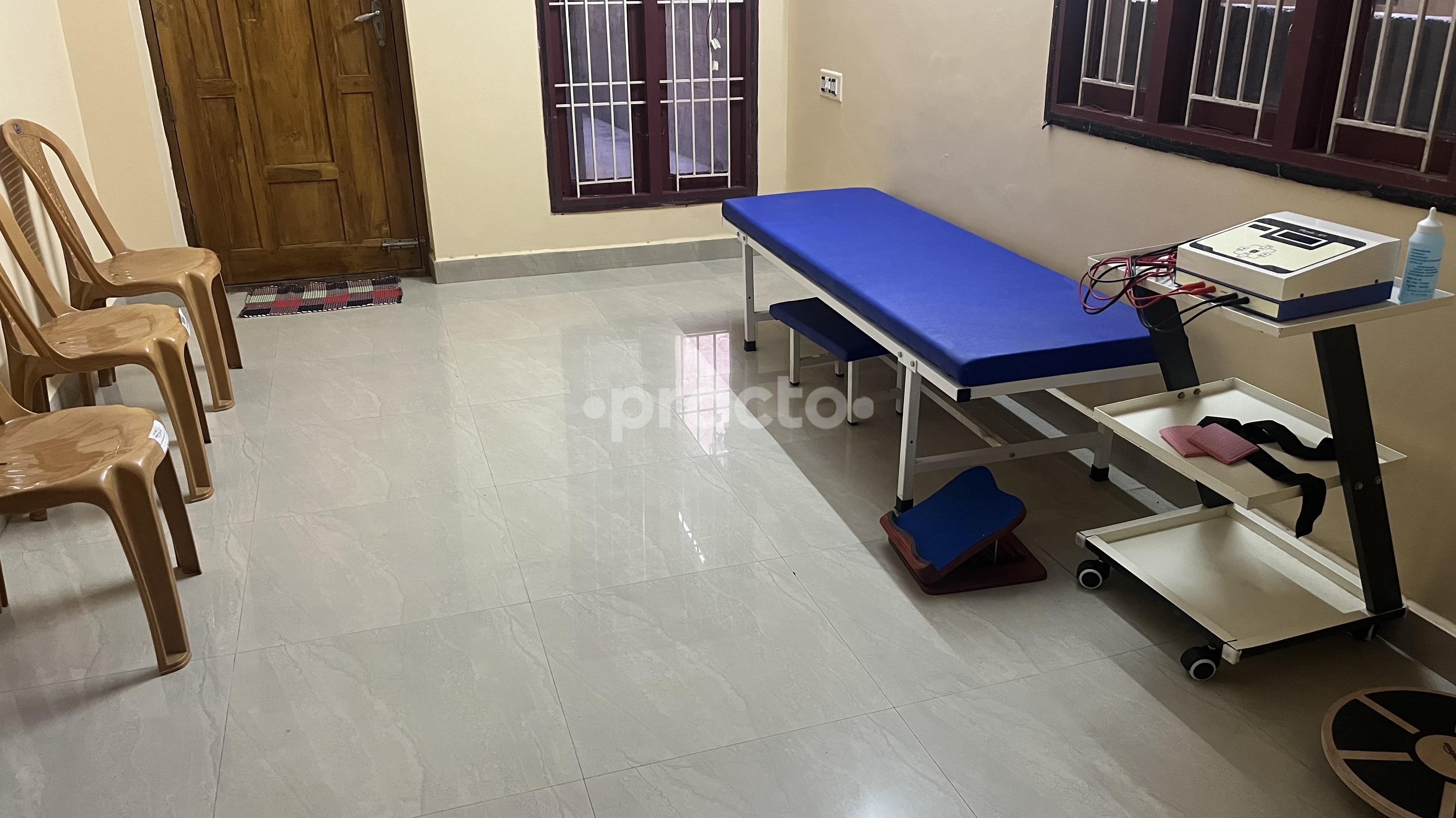 Waiting Area at Brain & Spine Physiotherapy Center Anakaputhur Chennai