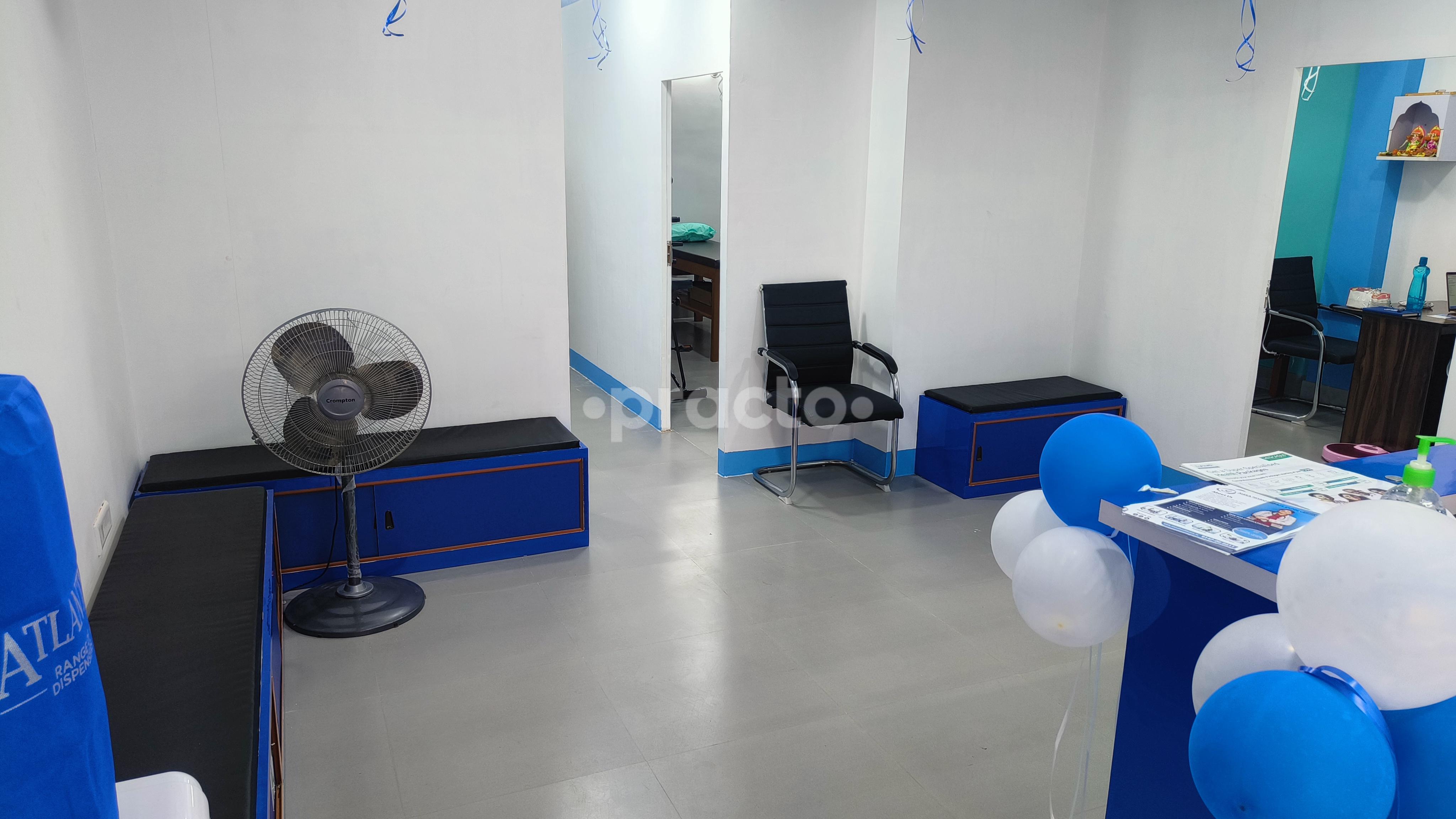 Waiting Area at Alexa Physiotherapy Clinic New Town Kolkata