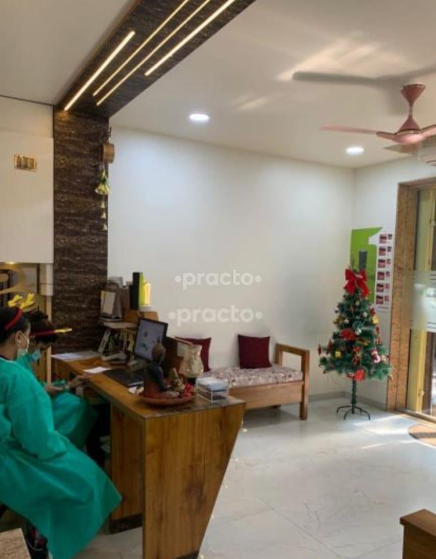 Reception Area at Dentalogy Tooth Care Centre Boat Club Road Pune