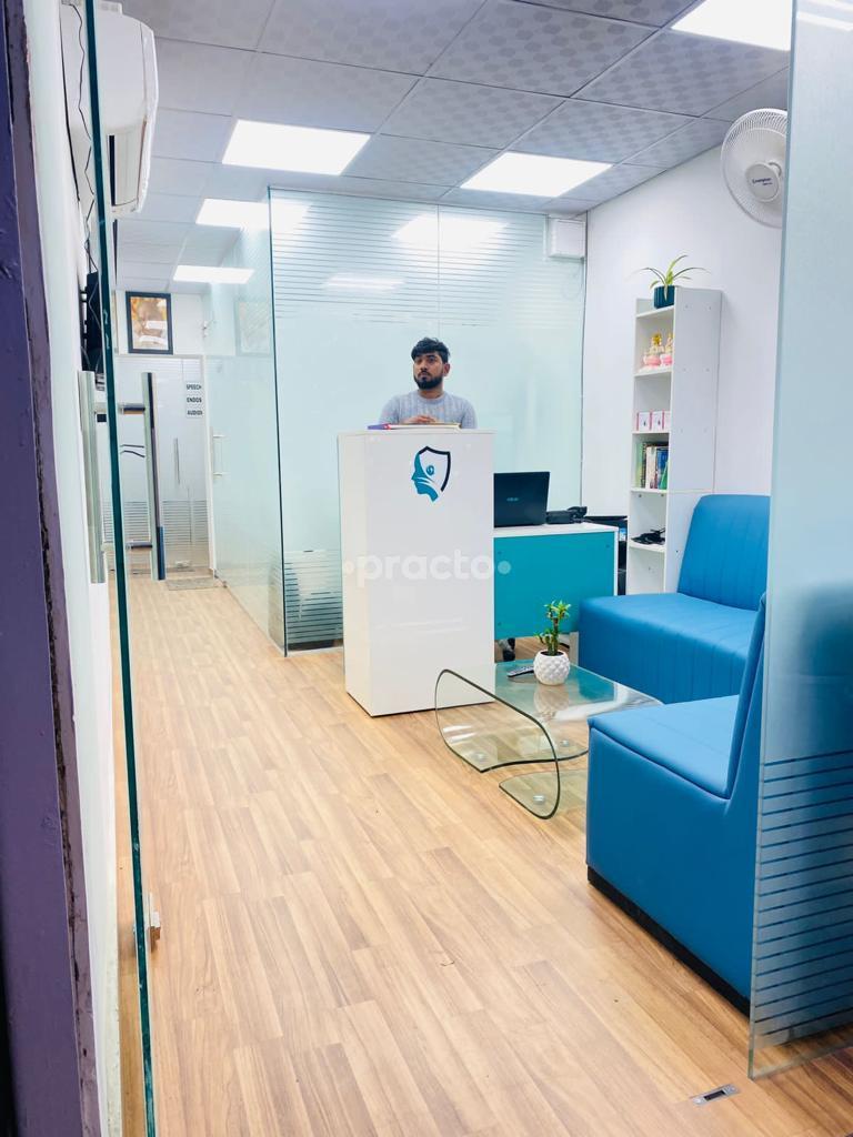 Reception Area at Skope Ent Centre Vikas Puri Delhi