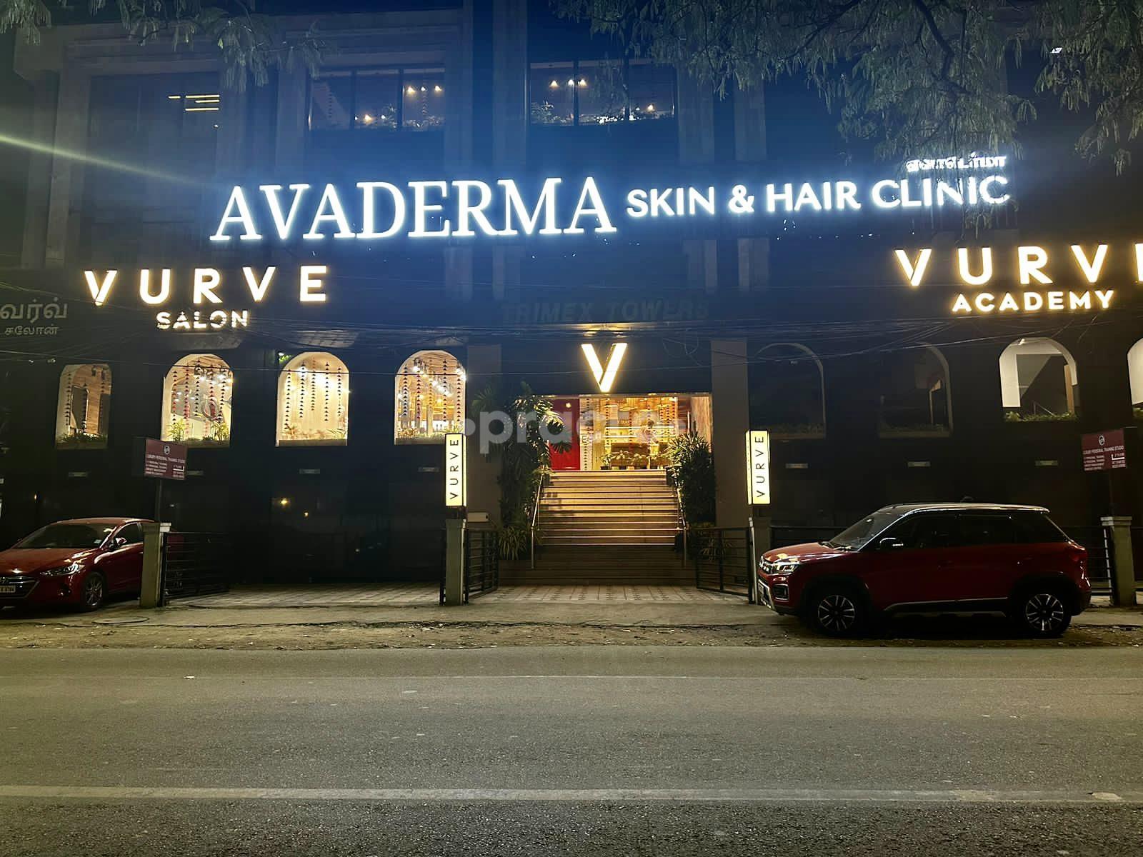 Outside Building at Avaderma Skin & Hair Clinic Alwarpet Chennai