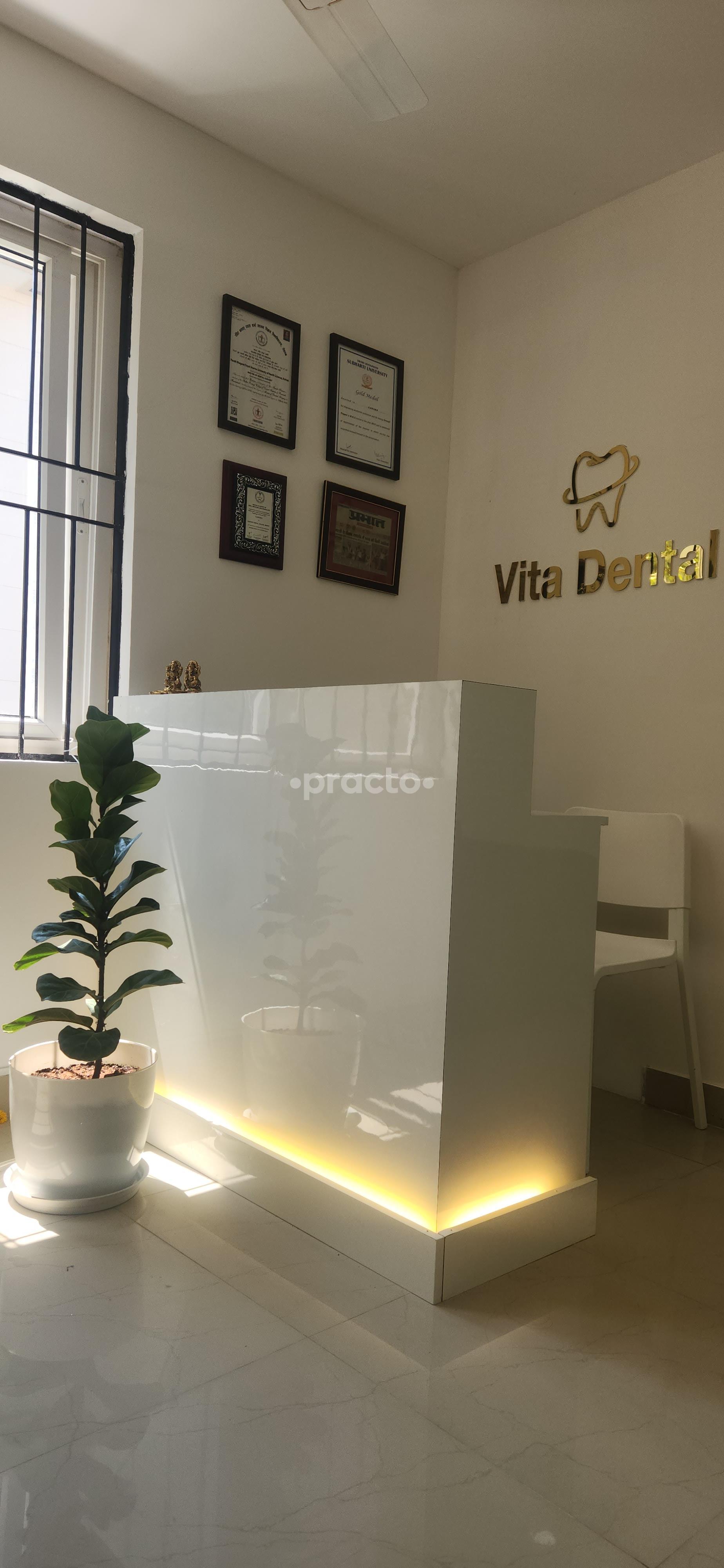 Reception Area at Vita Dental Bellandur Bangalore