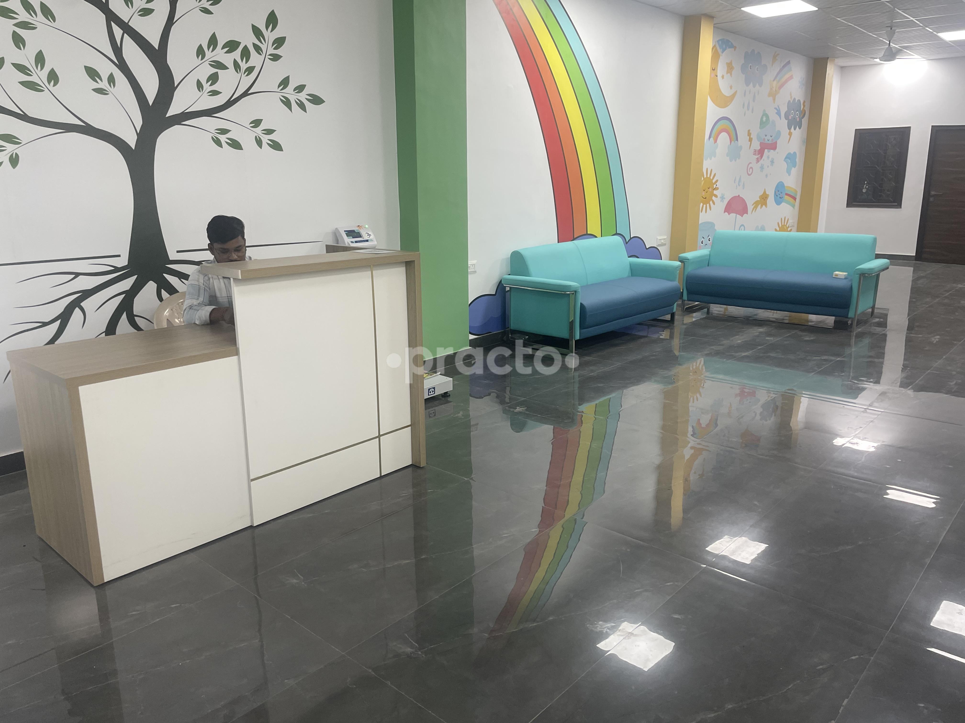 Reception Area at Dr. Akanksha Newborn And Child Clinic Vasundhara Ghaziabad