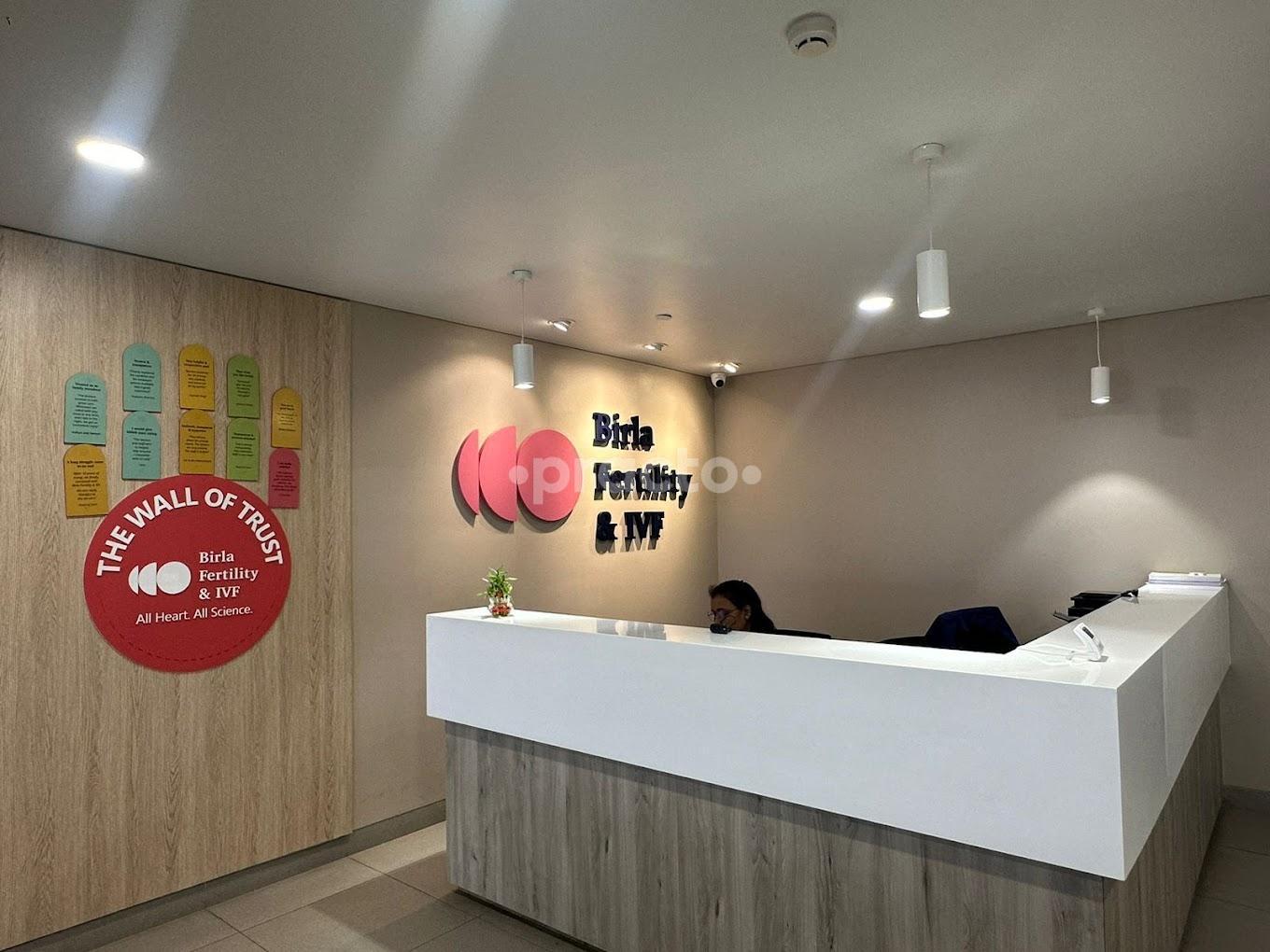 Reception Area at Birla Fertility & IVF Pandri Raipur