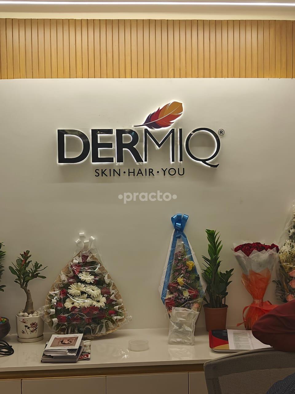 Reception Area at Dermiq Khajaguda Hyderabad