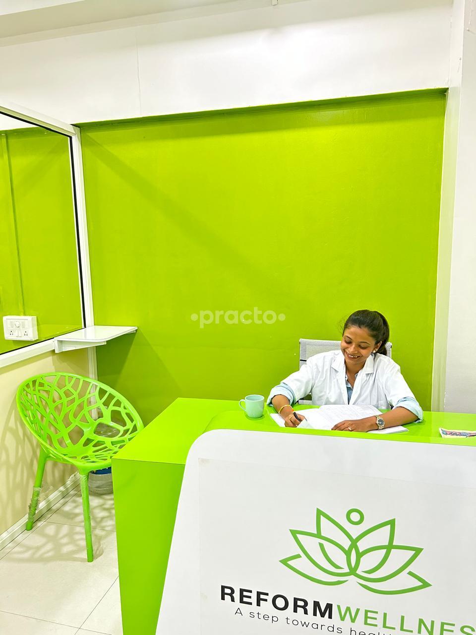 Reception Area at Reform Wellness Kharadi Pune