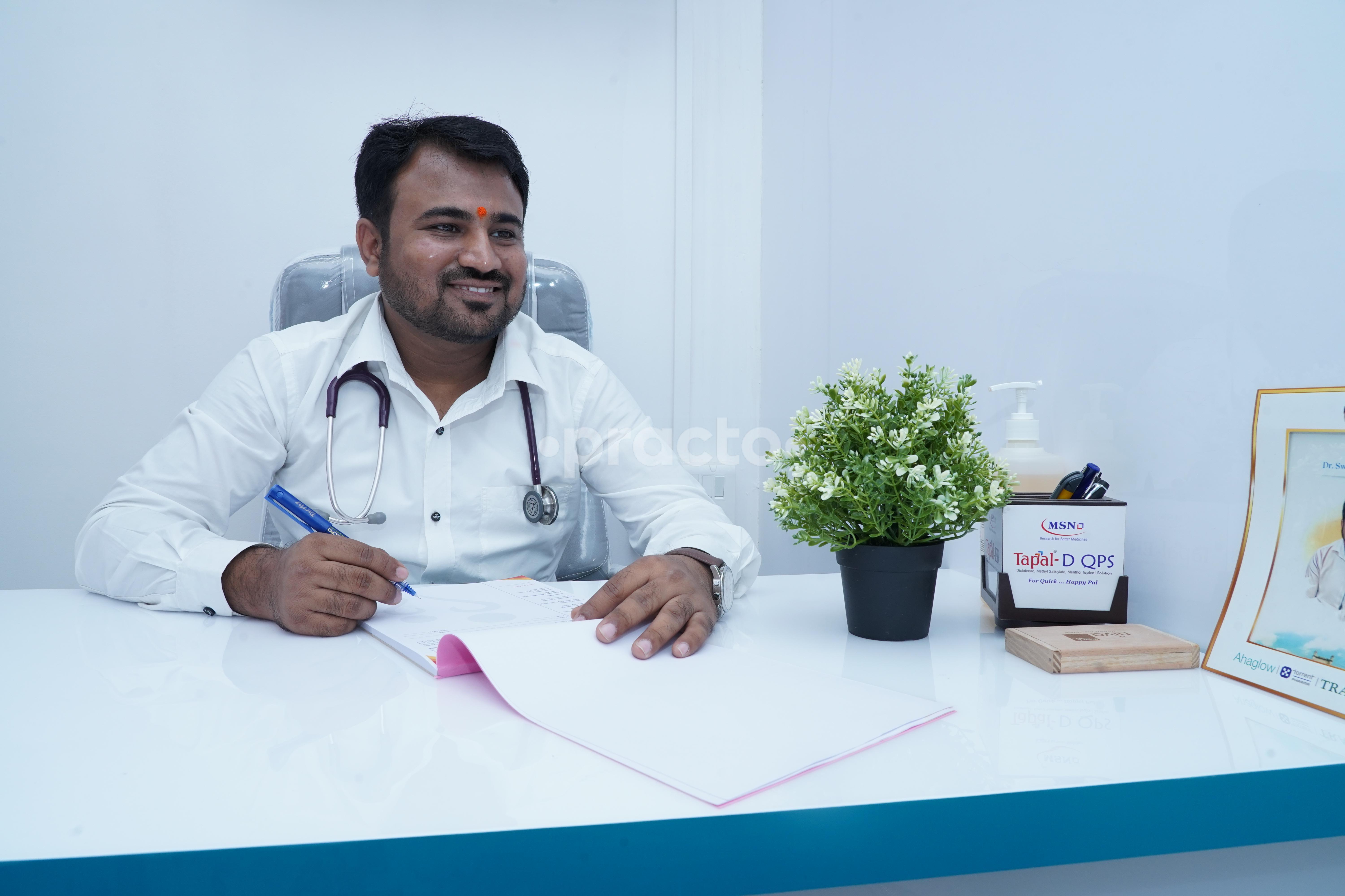 Consultation Room at Yuva Skin and Child Clinic Jaripatka Nagpur