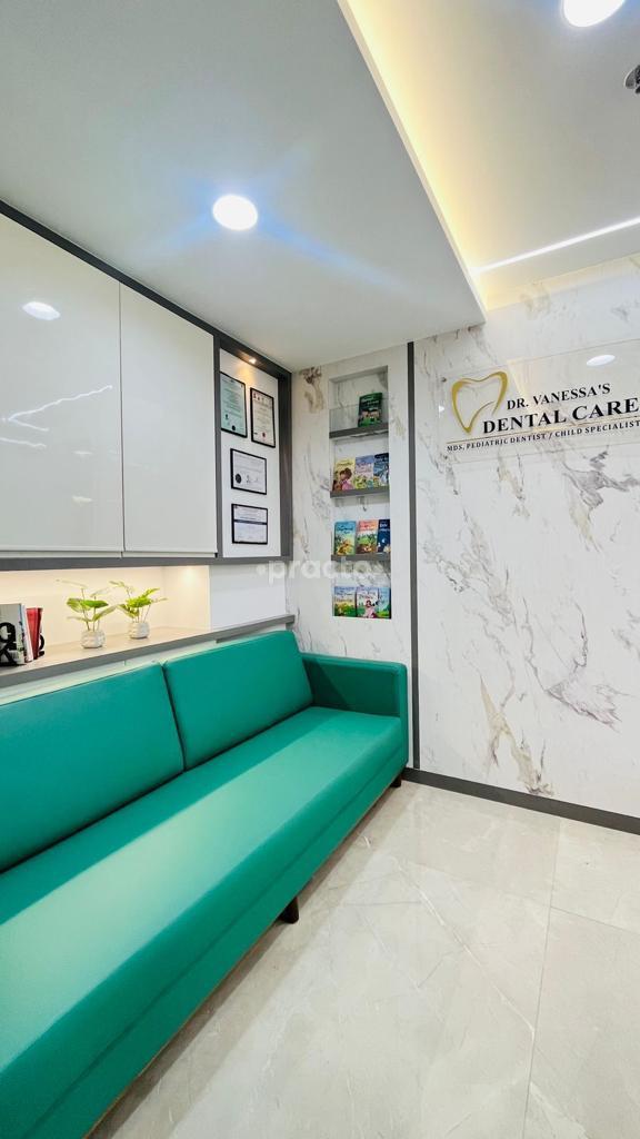 Waiting Area at Dr. Vanessa's Dental Care Kharadi Pune