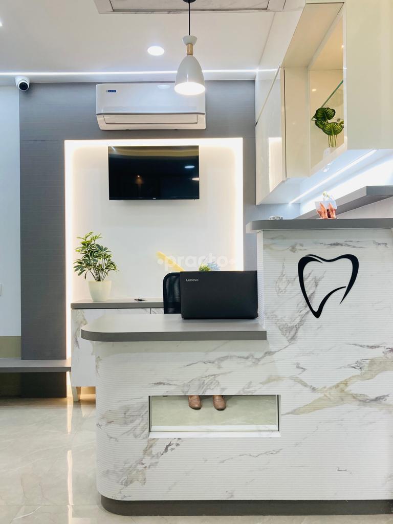 Reception Area at Dr. Vanessa's Dental Care Kharadi Pune