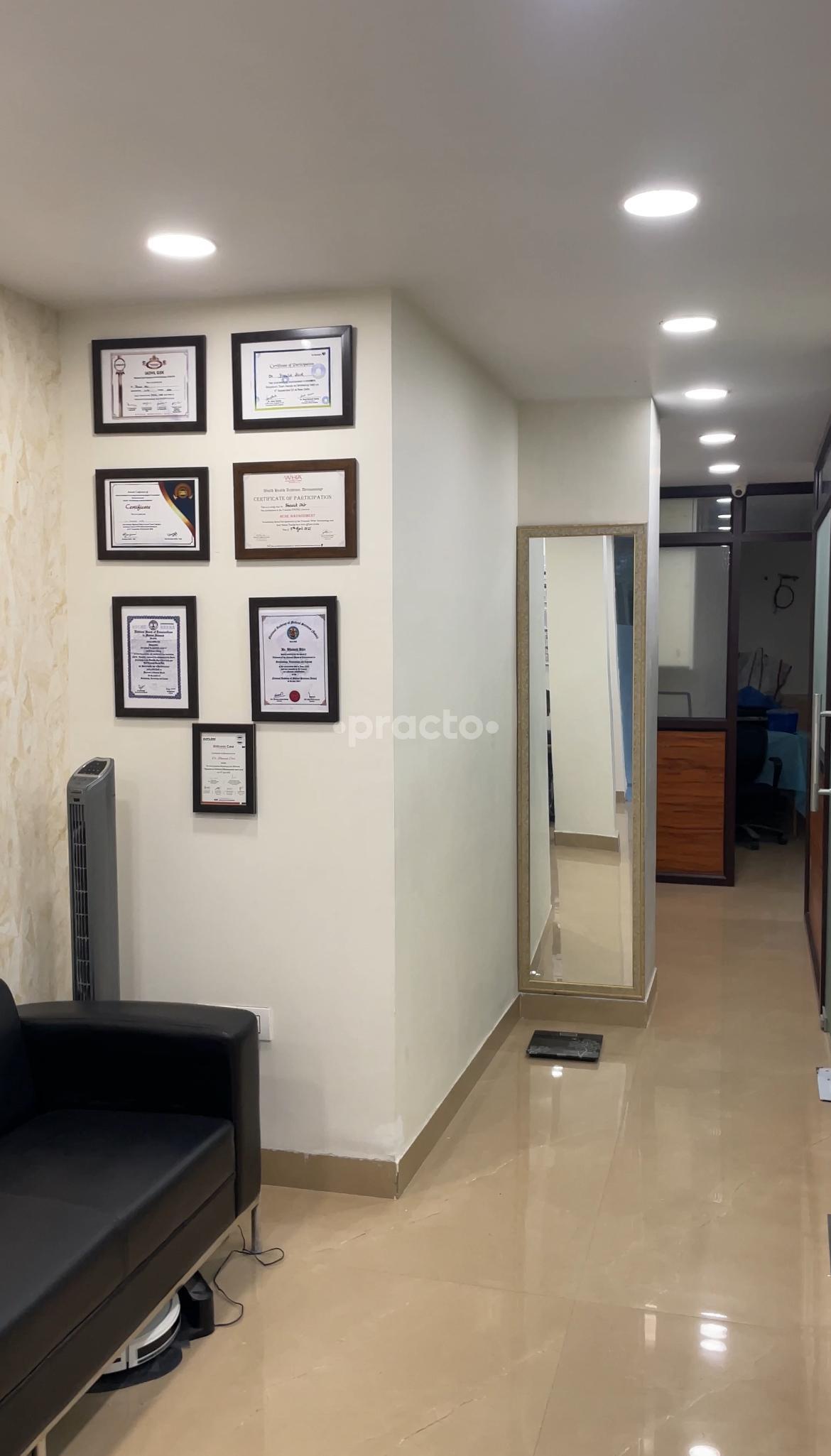 Waiting Area at Dermadex Clinic Patel Nagar East Delhi