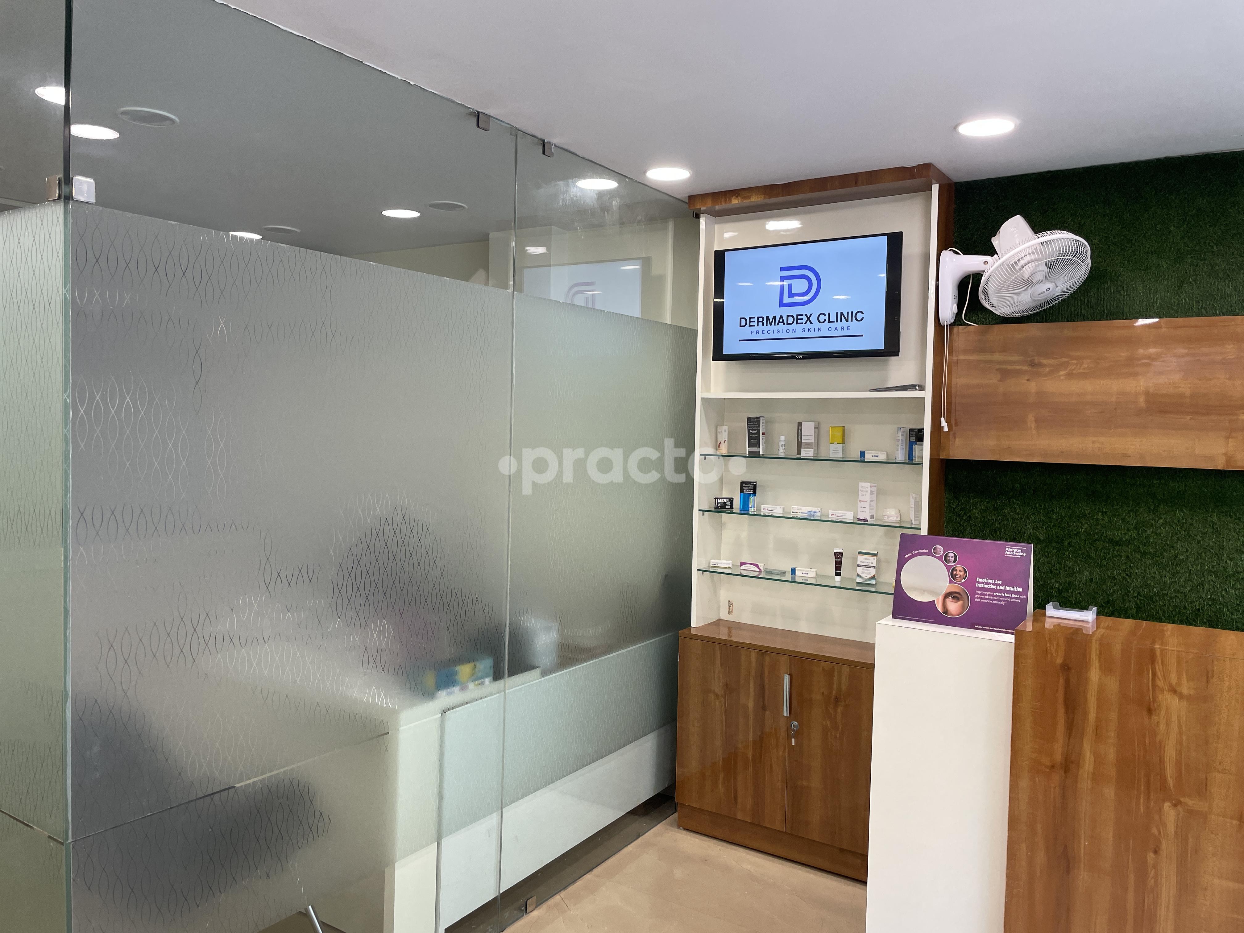 Reception Area at Dermadex Clinic Patel Nagar East Delhi
