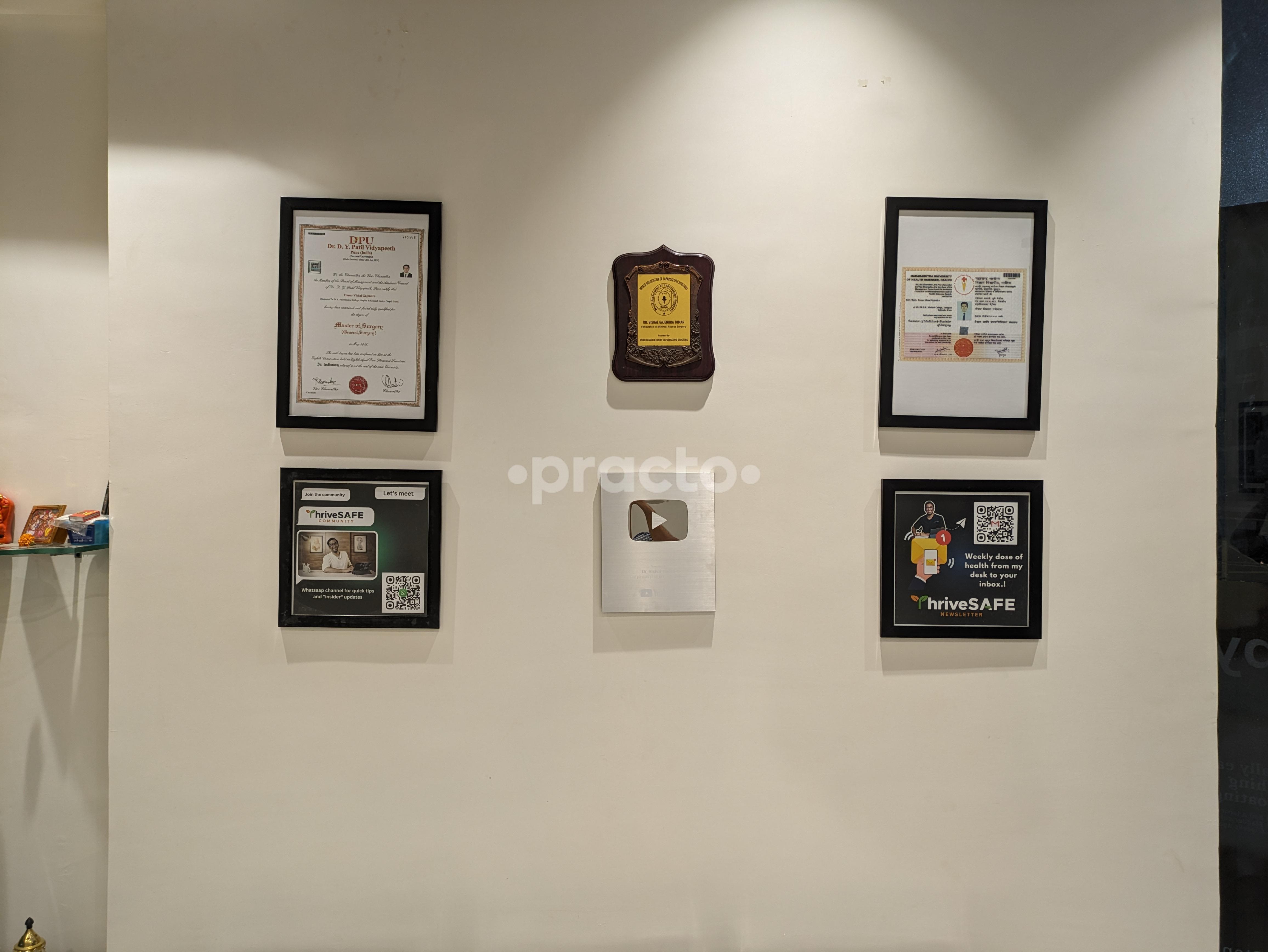 Waiting Area at Surgisafe Clinic  Kalyan West Thane