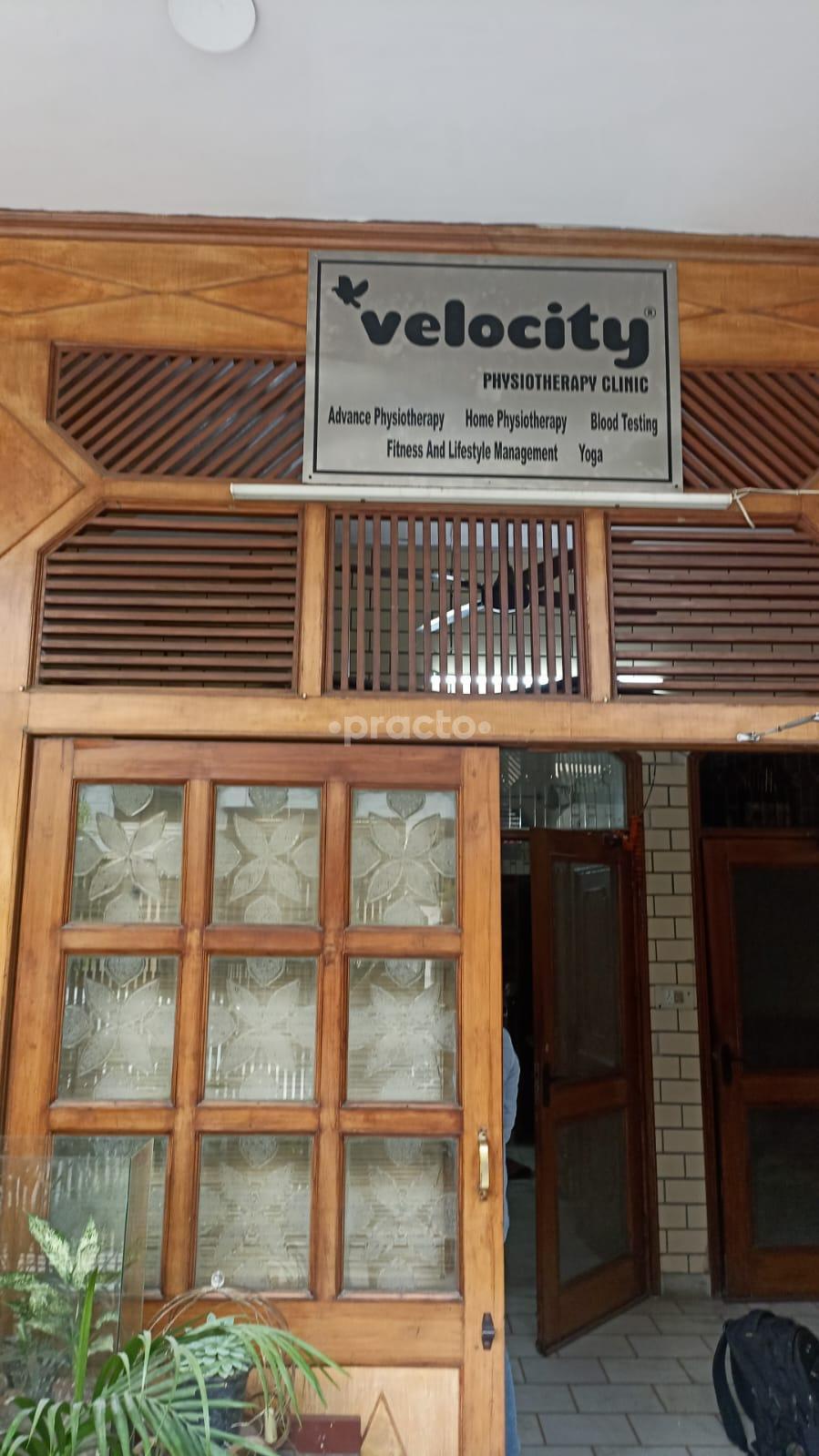 Outside Area at Velocity Physiotherapy Clinic Inder Puri Delhi