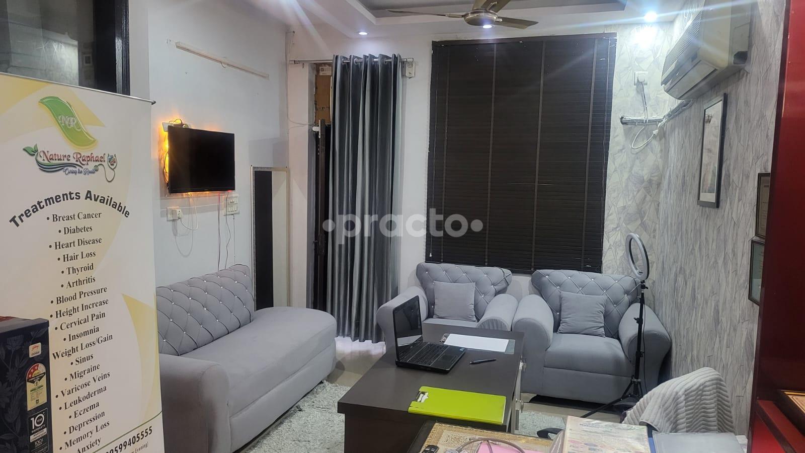 Waiting Area at Nature Raphael Dwarka Sector 13 Delhi