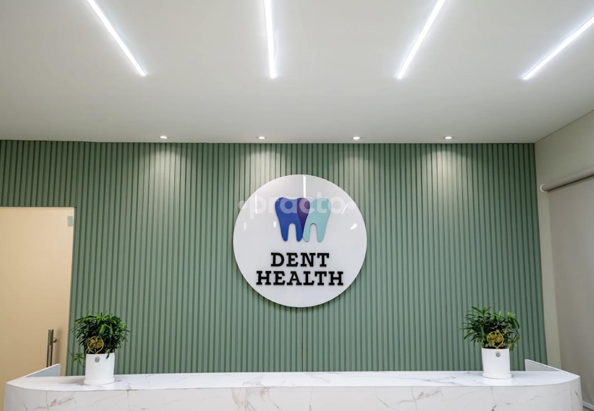 Reception Area at Dent Health Dental Clinic Banjara Hills Hyderabad