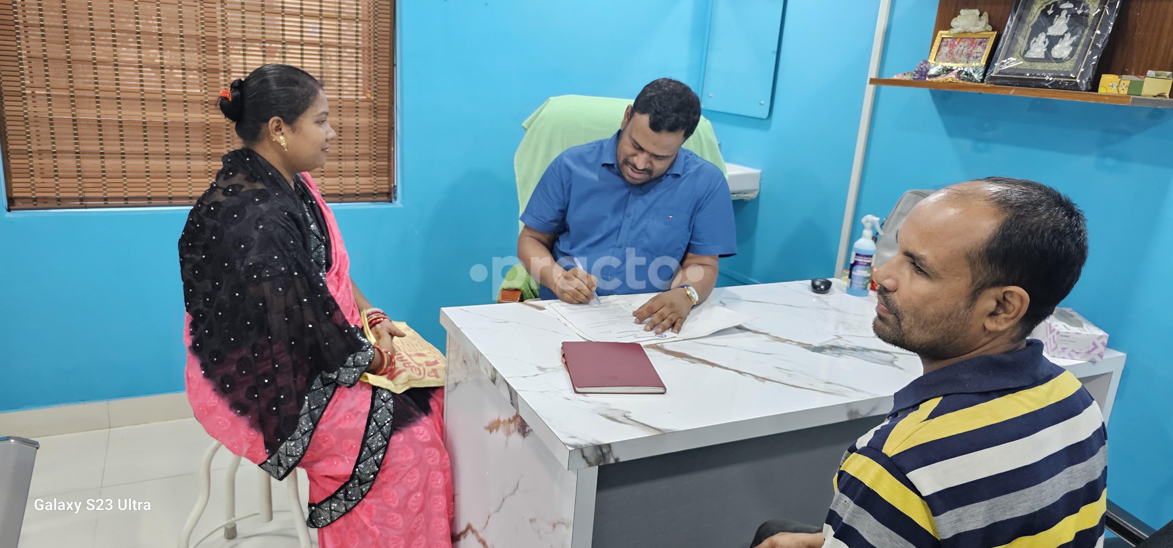 Consultation Room at Bharati Clinic Sundarpada Bhubaneswar