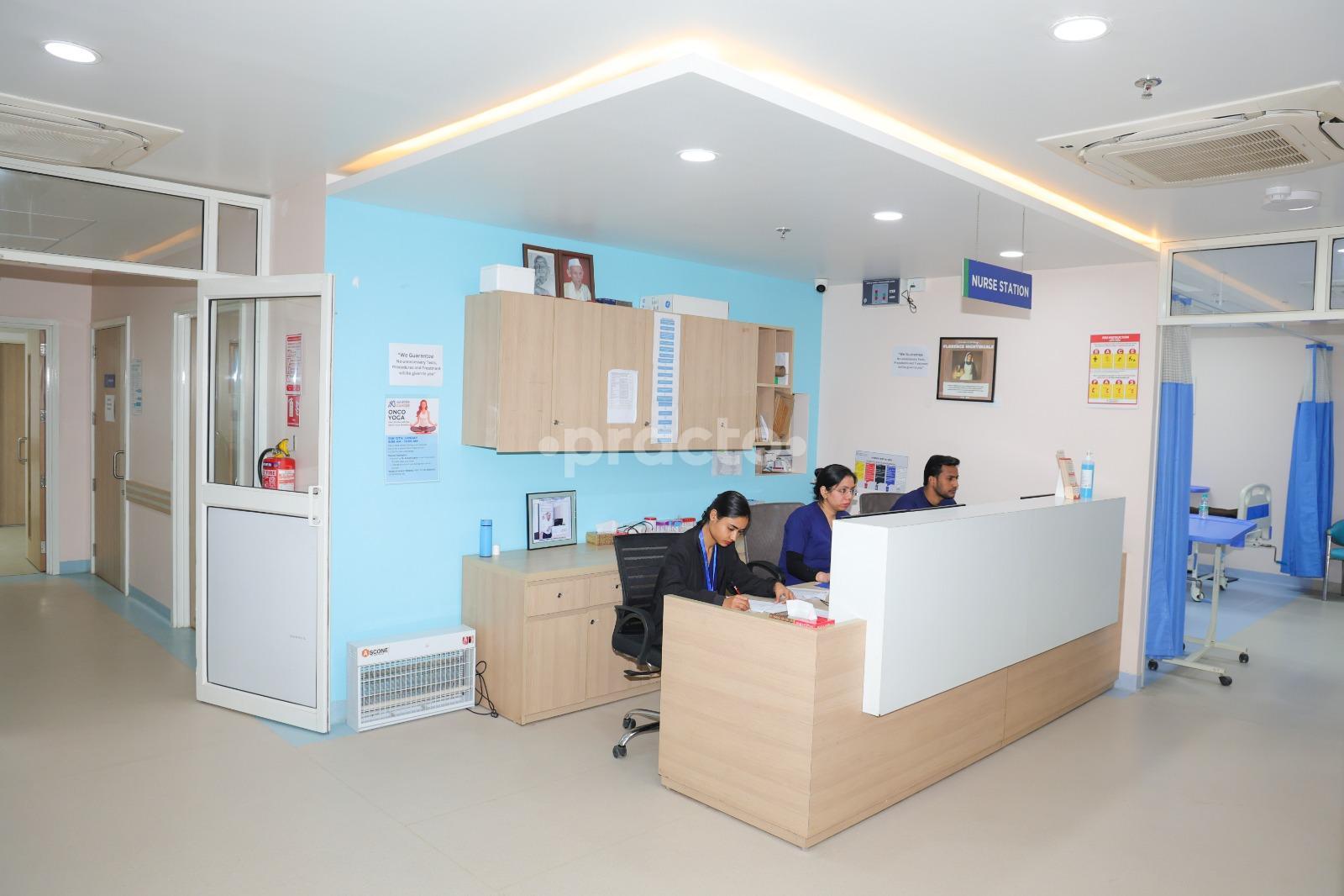 Entrance at Amerix Cancer Hospital  Dwarka Delhi