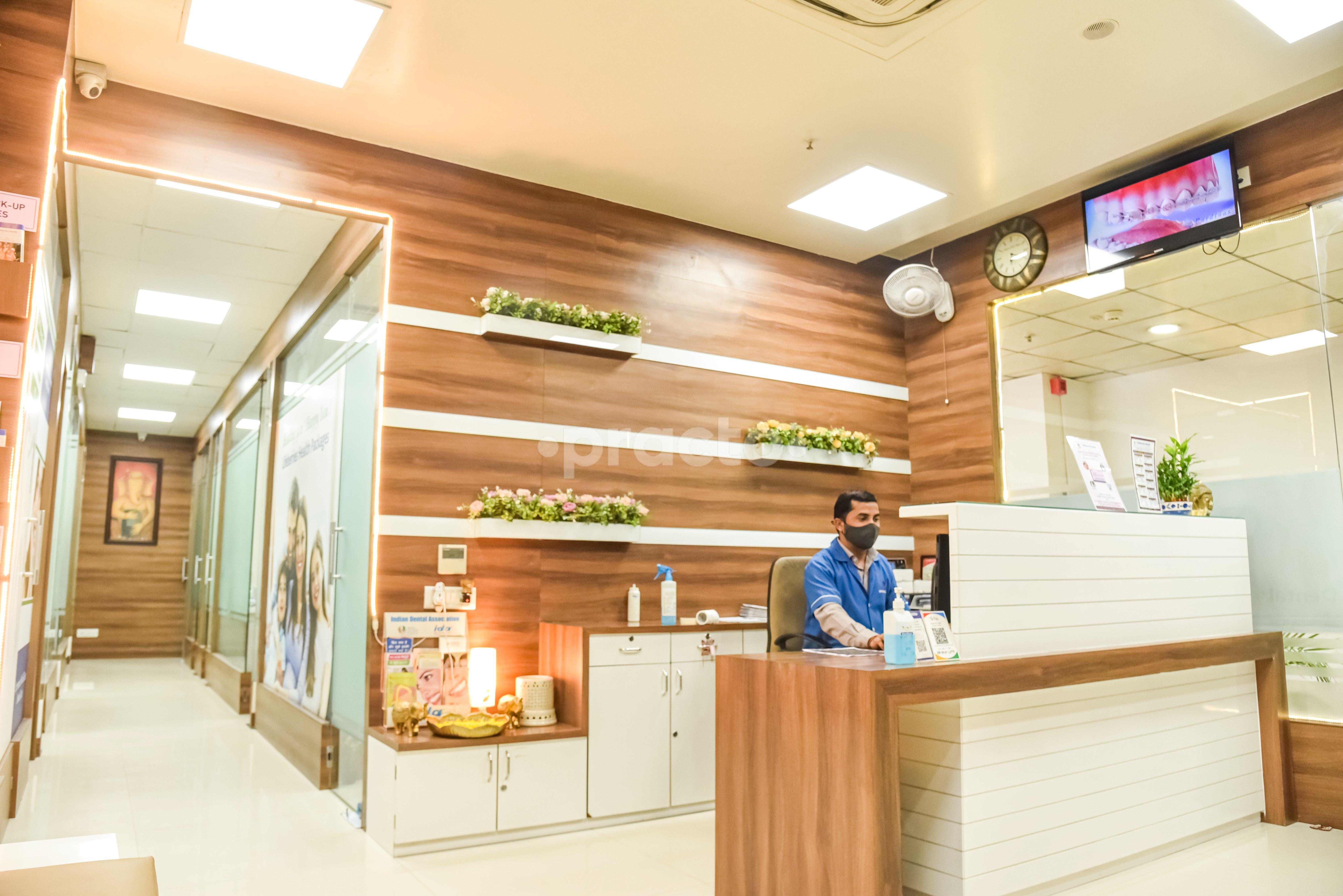 Reception Area at Lifeberries Health Viman Nagar Pune