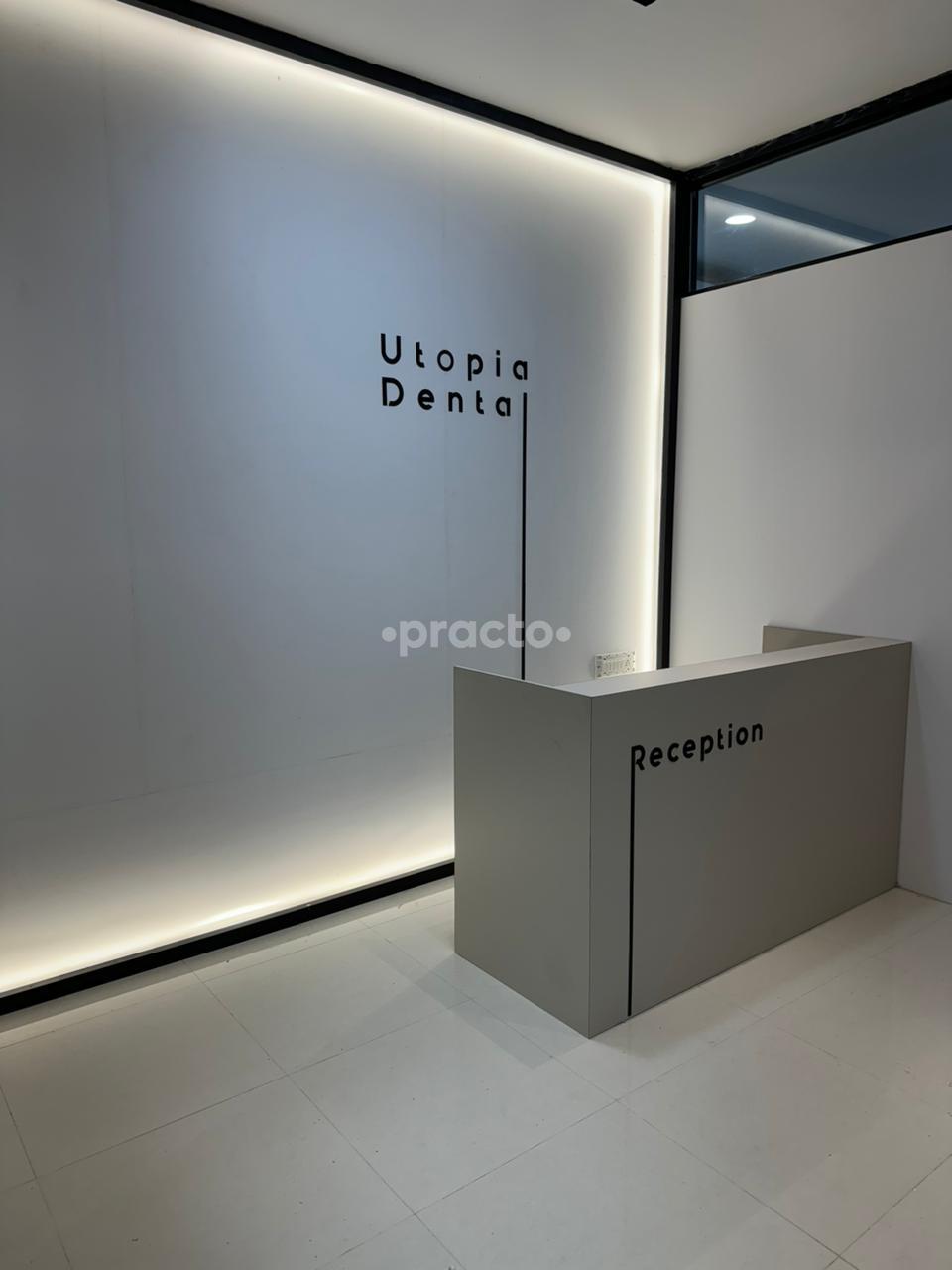 Reception Area at Utopia Dental Siddarthanagar Nagar Mysore