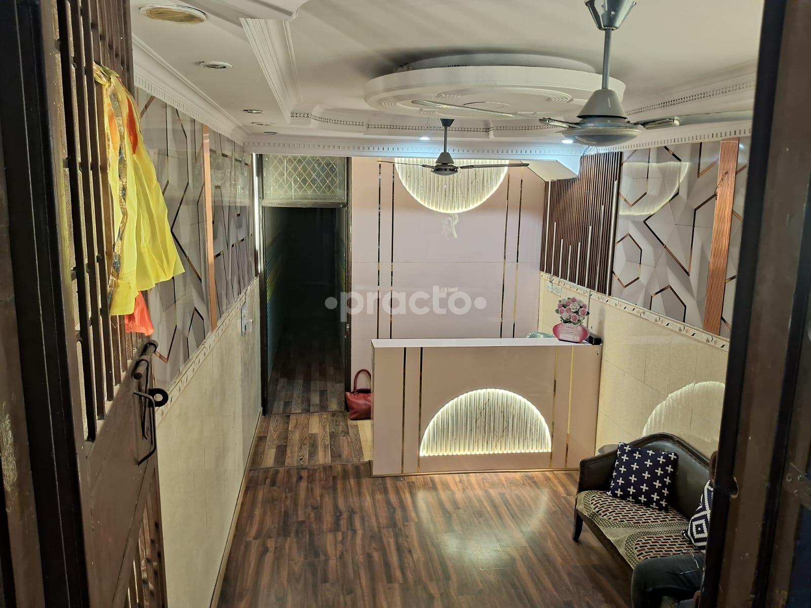 Reception Area at Genova Clinic Malviya Nagar Delhi
