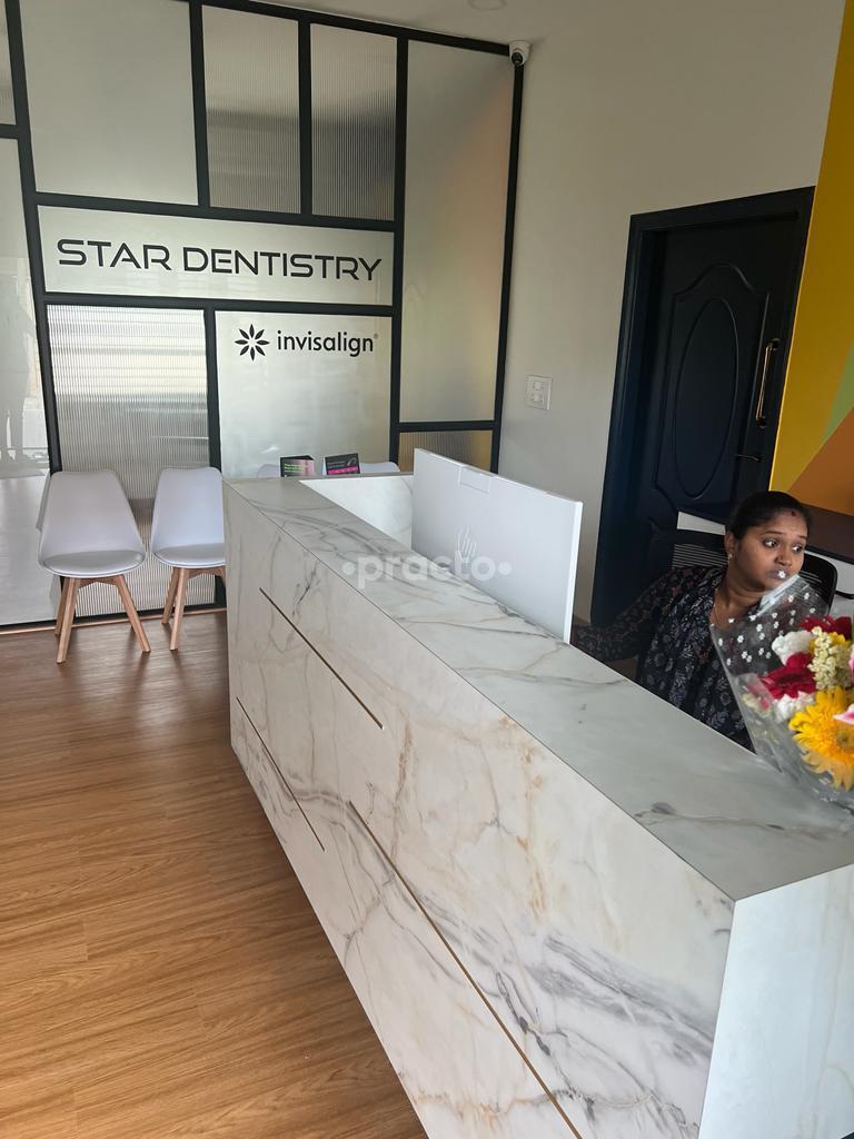 Reception Area at Star Dentistry Singasandra Bangalore