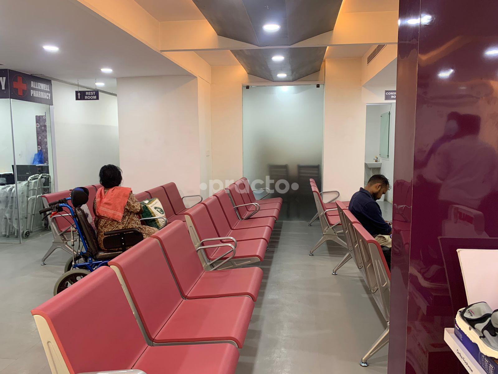 Waiting Area at Chennai Diabetic Foot Care Centre Kilpauk Chennai