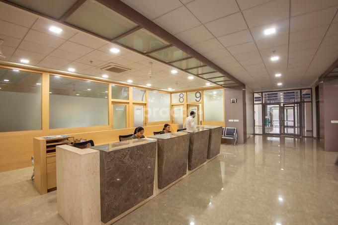 Reception Area at Saraswati Hospital Bopal Ahmedabad