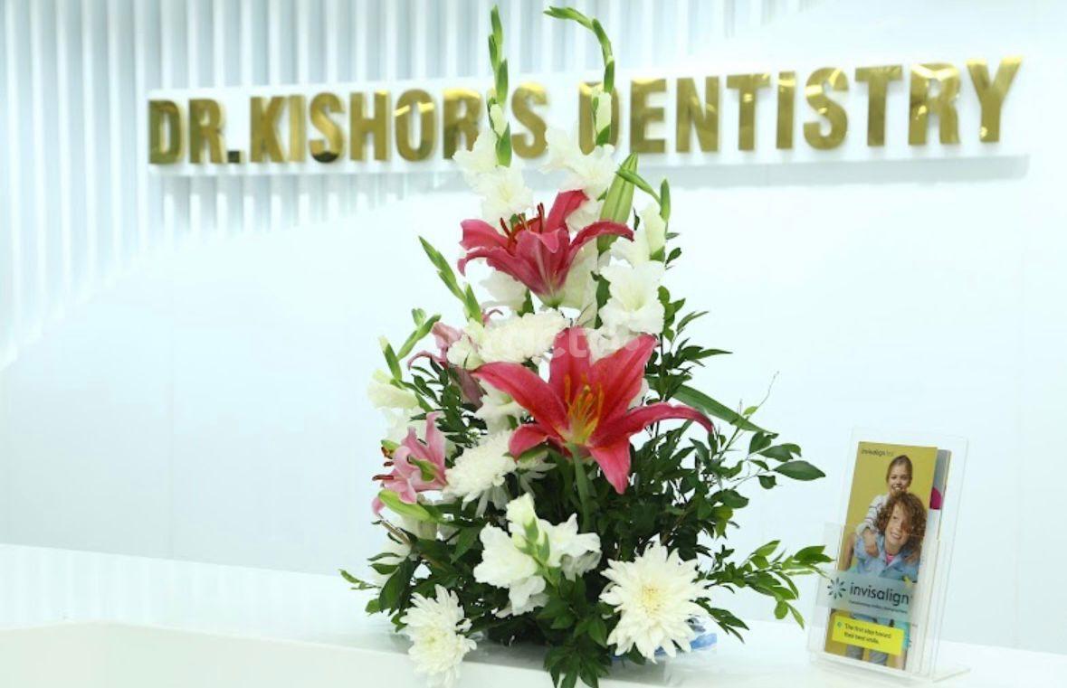 Reception Area at Dr. Kishor's Dentistry Kilpauk Chennai