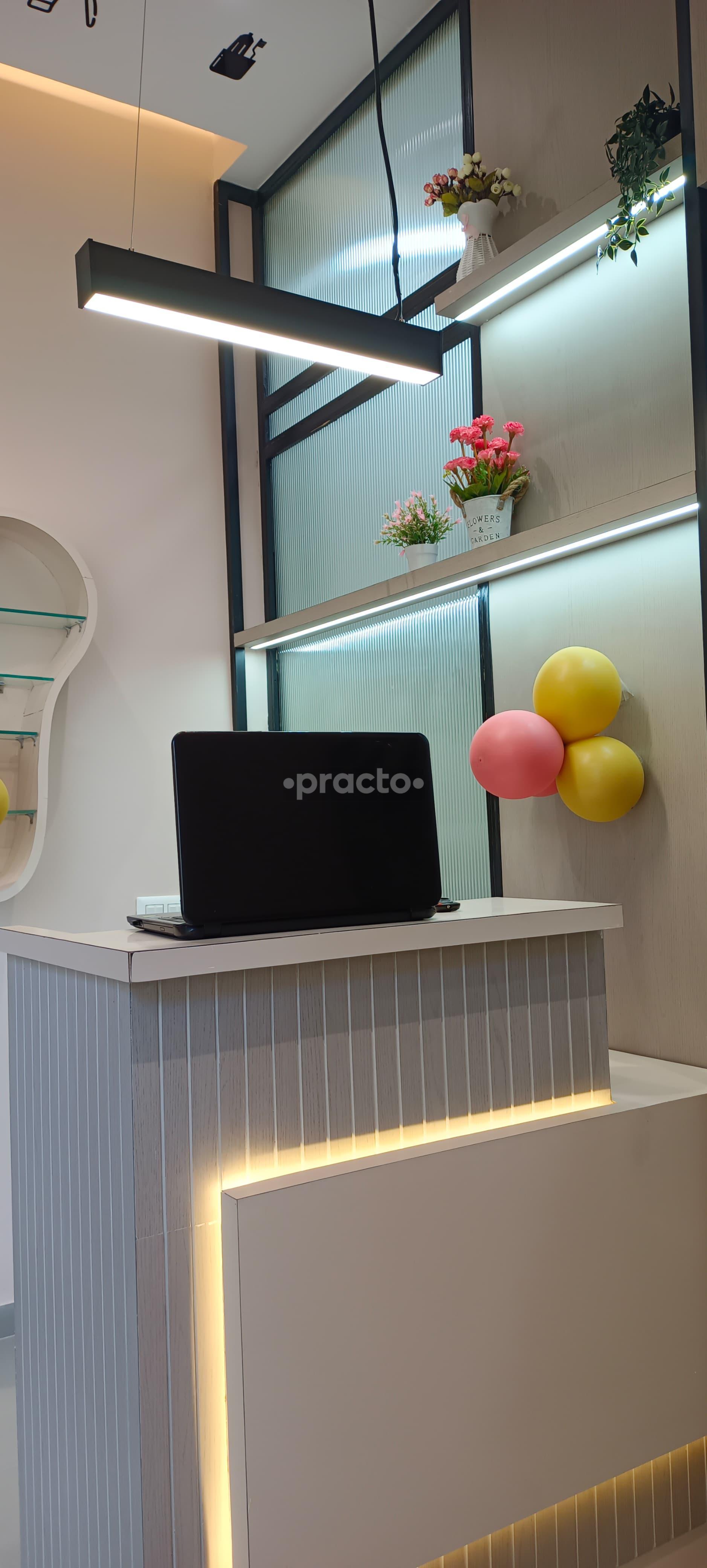 Reception Area at Glo Dental Implant Clinic Hinjewadi Pune
