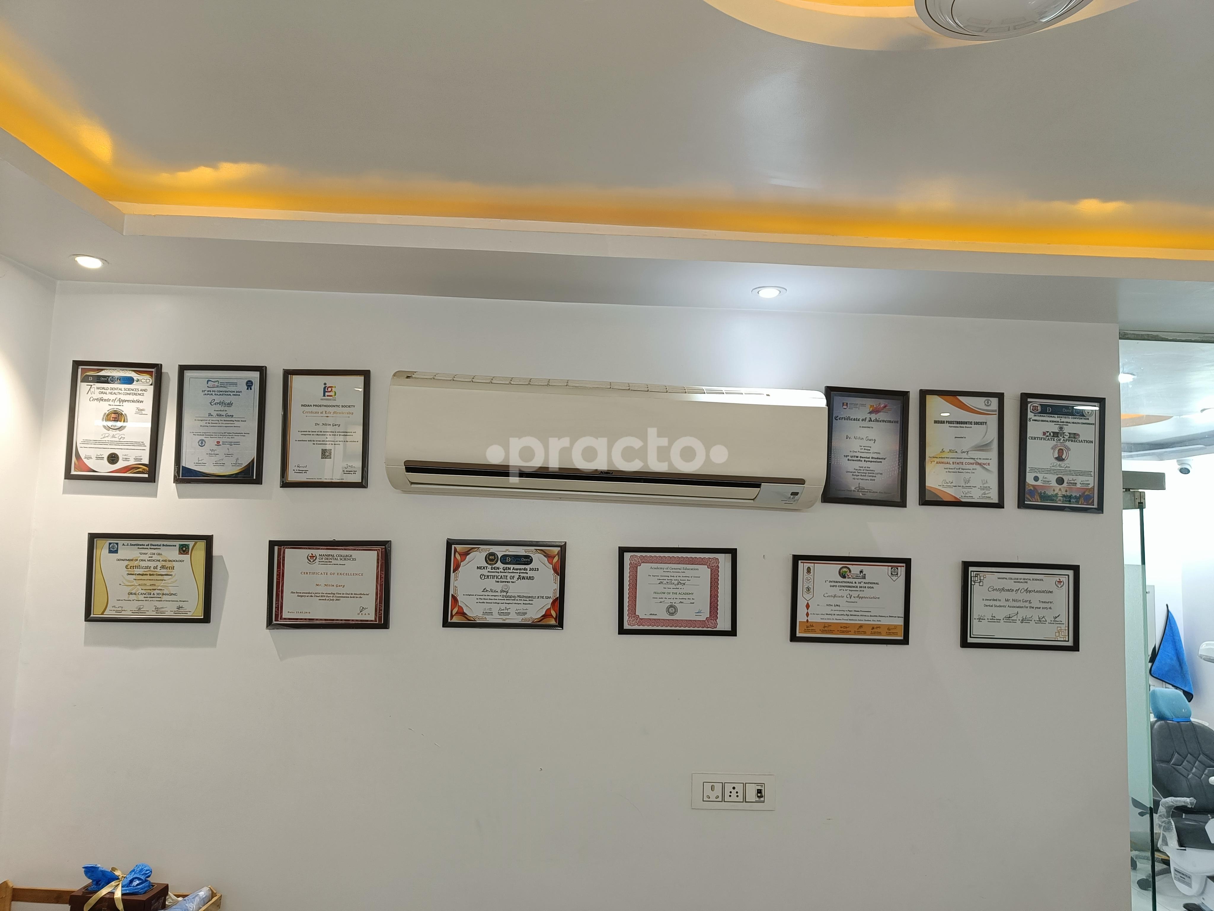 Waiting Area at Gentle Dental Care Pitampura Delhi