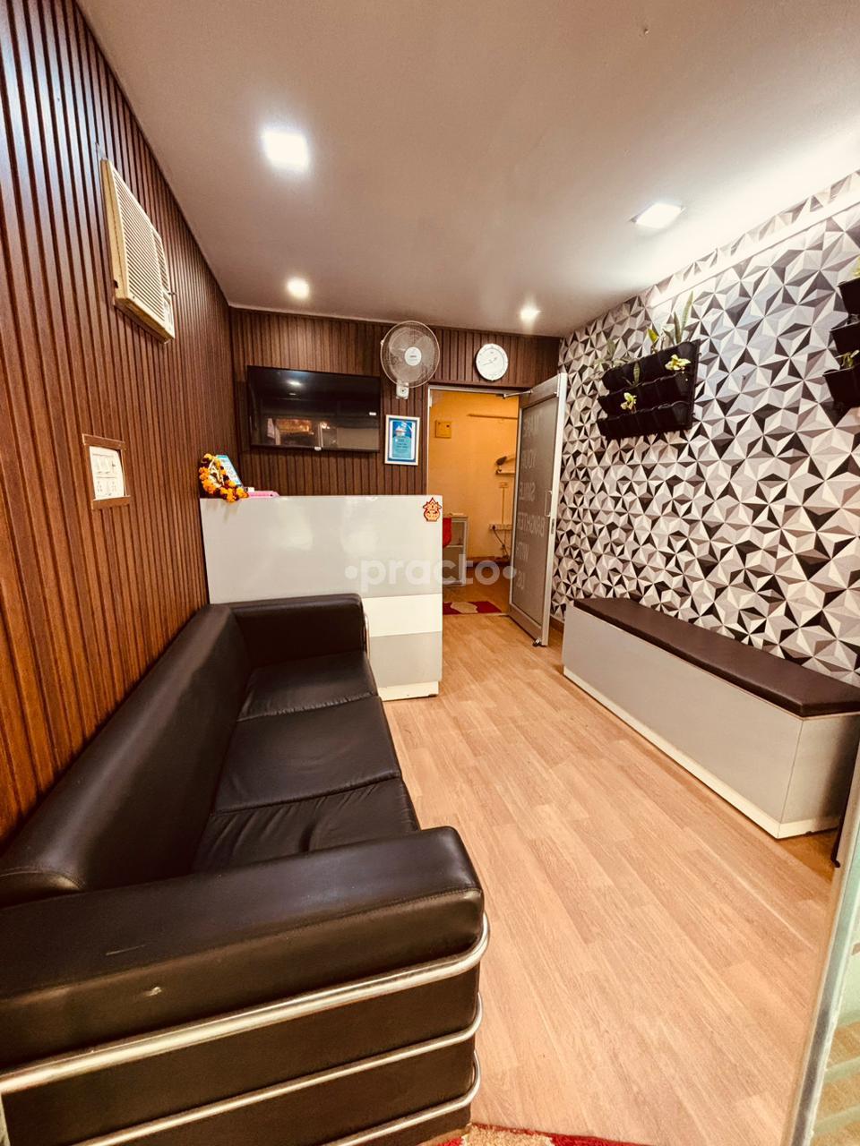 Waiting Area at Gloss Dental & Aesthetic Care Rohini Delhi