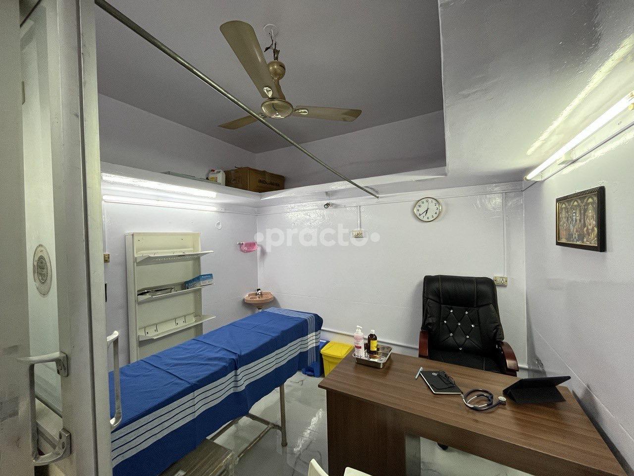 Consultation Room at Sai Ganesh Clinic Nandini Layout Bangalore