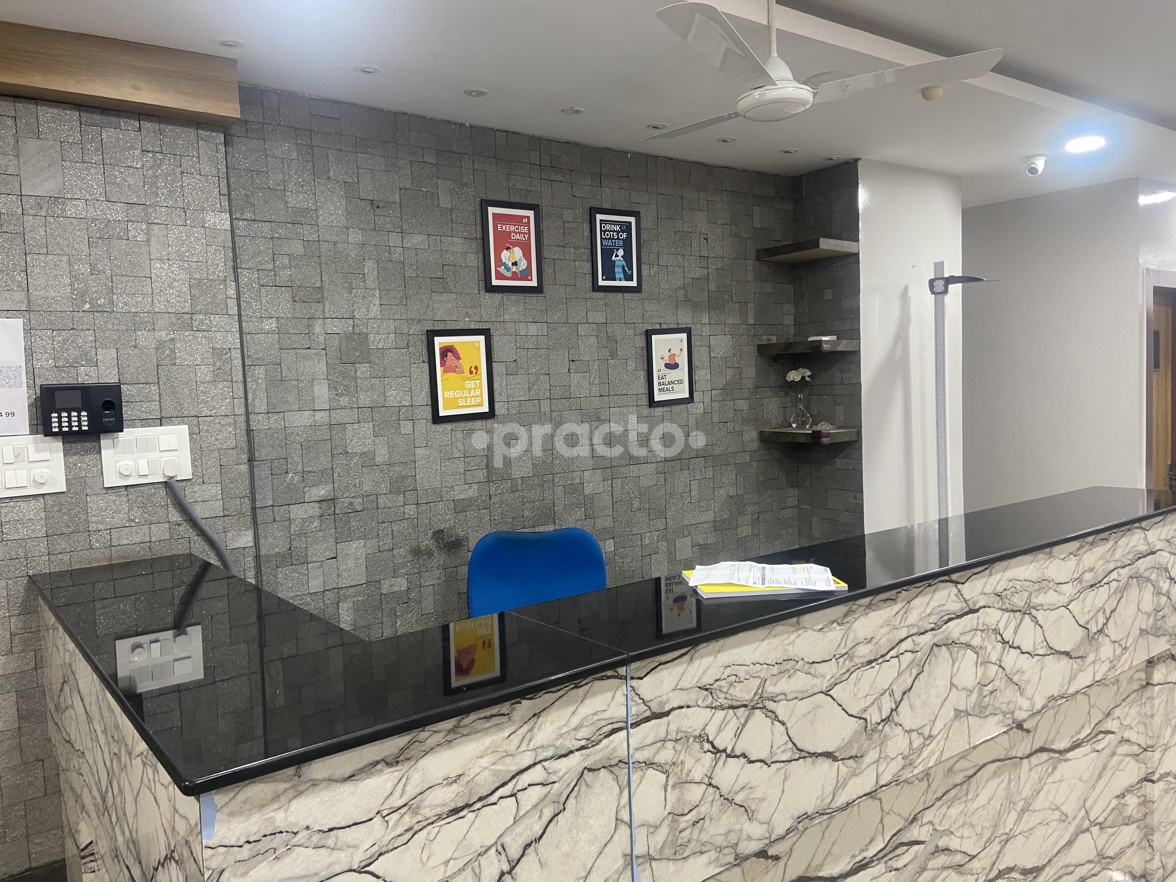 Reception Area at Diya Children's Clinic Nallagandla Hyderabad