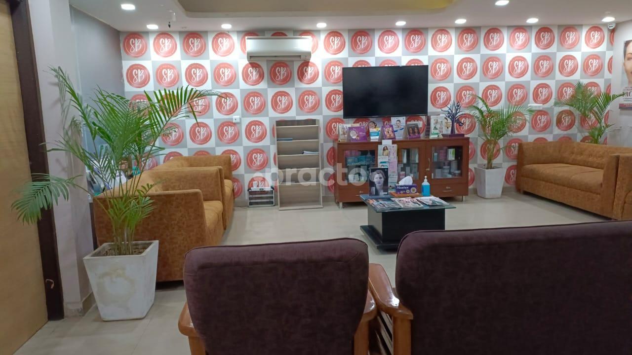 Reception Area at SB Aesthetics Gurgaon Sector 42 Gurgaon