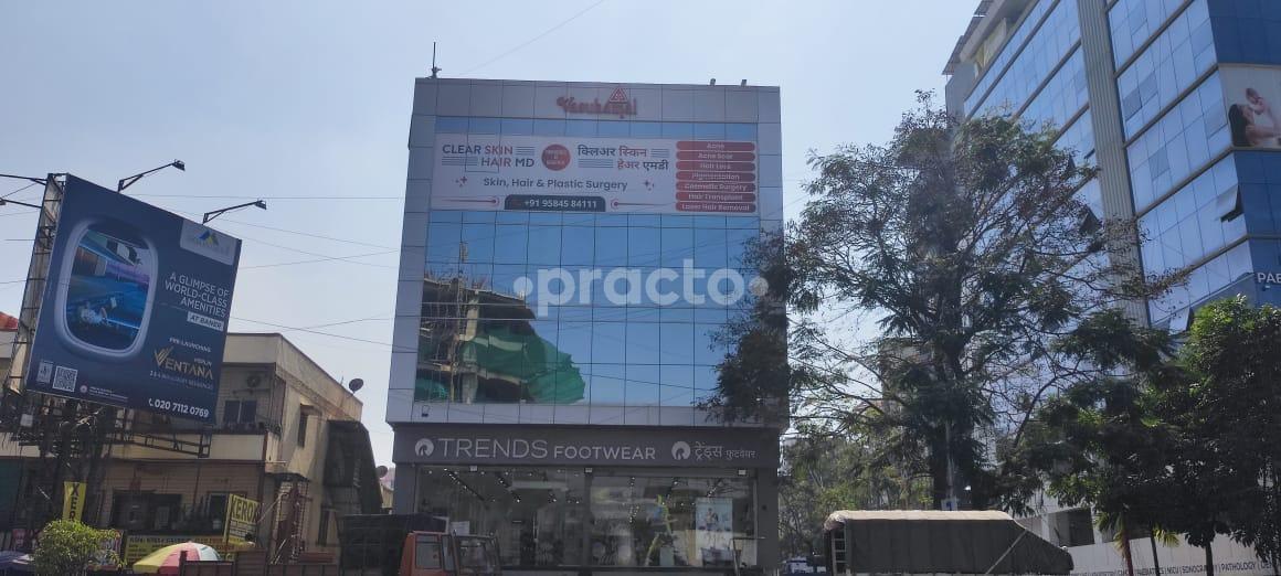 Outside Building at Clear Skin & Hair MD Clinic Baner Pune