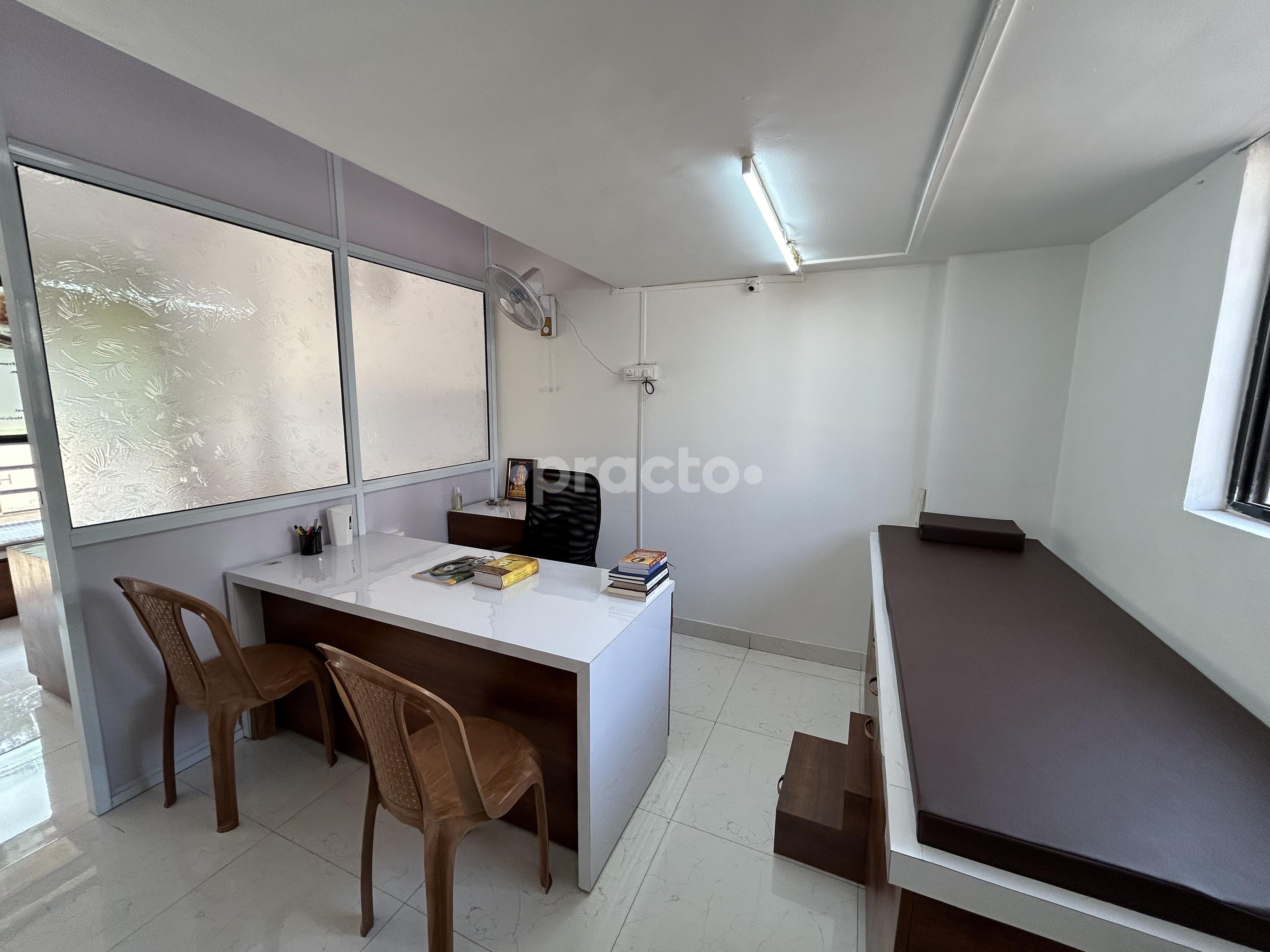 Consultation Room at Dr. Reva's Homoeopathic Clinic  Wadgaon Sheri Pune