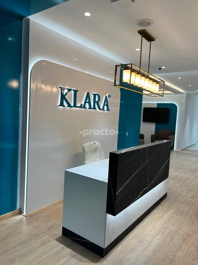 Reception Area at Klara Skin &  Hair Clinic Alwarpet Chennai