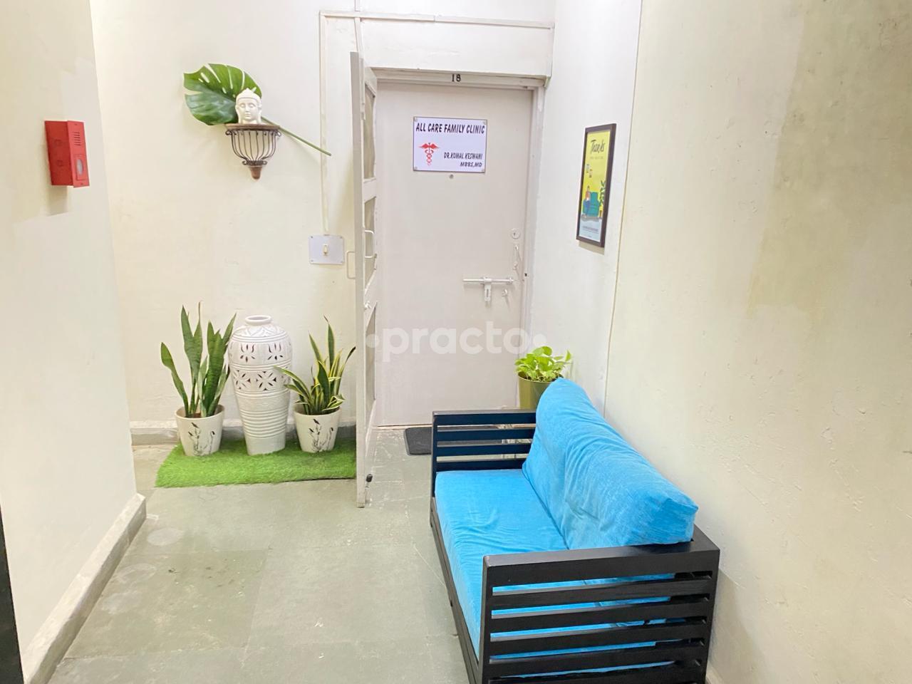 Outside Area at All Care Family Clinic Colaba Mumbai