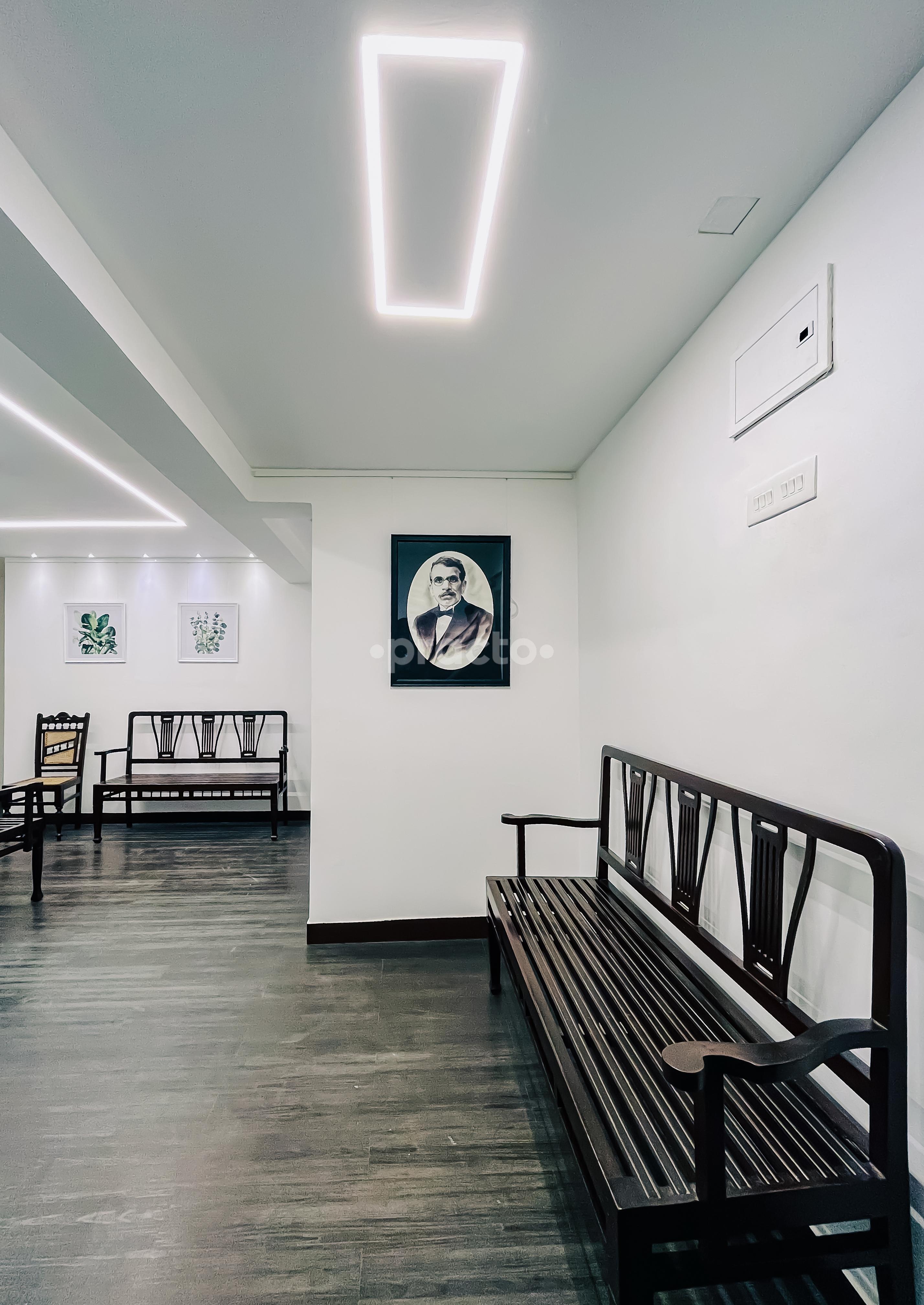 Reception Area at Vitanova Clinics Panaji North Goa