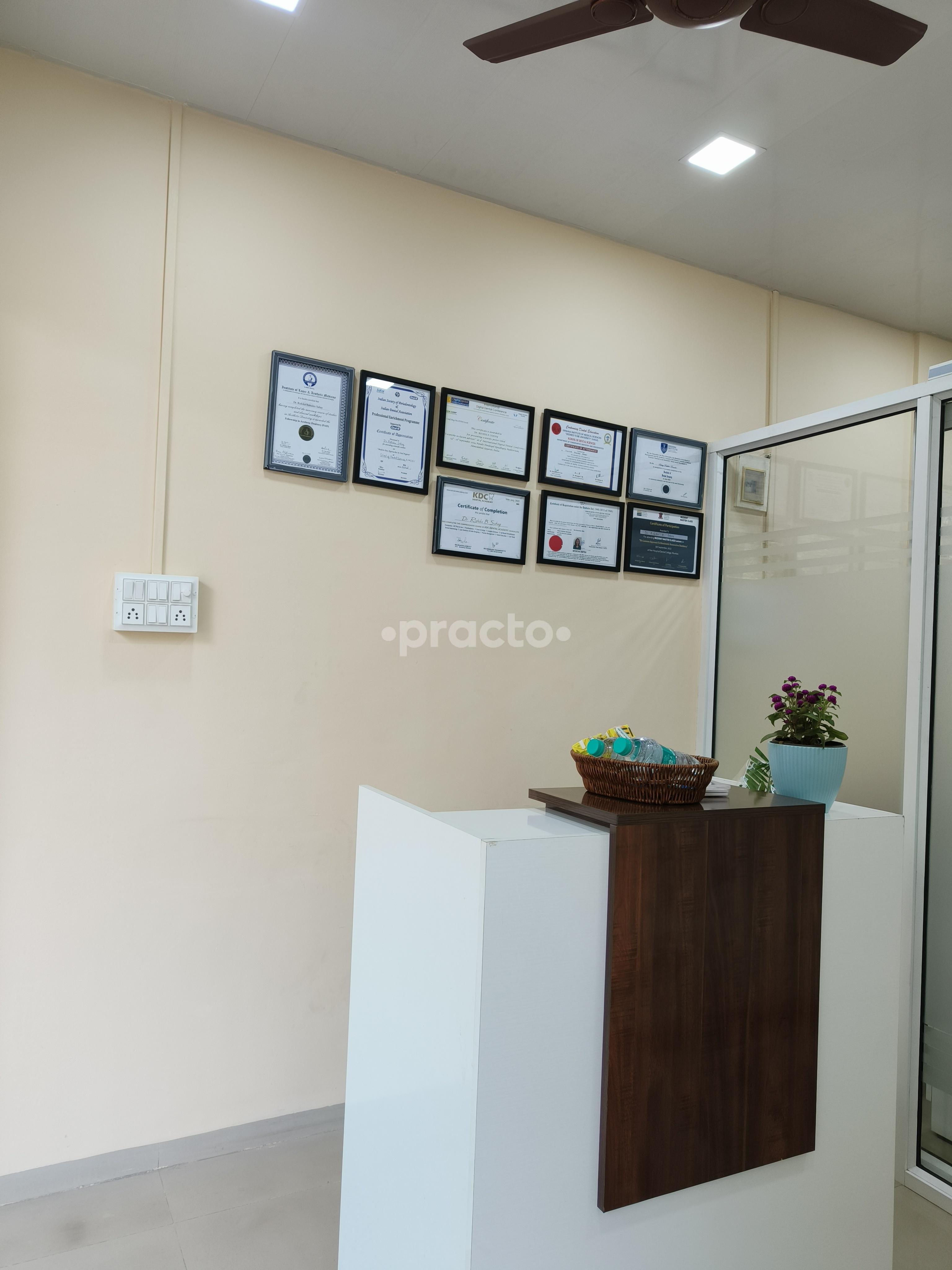 Reception Area at Dr. Smile Multi-Speciality Dental And Aesthetic Clinic Nerul Navi Mumbai